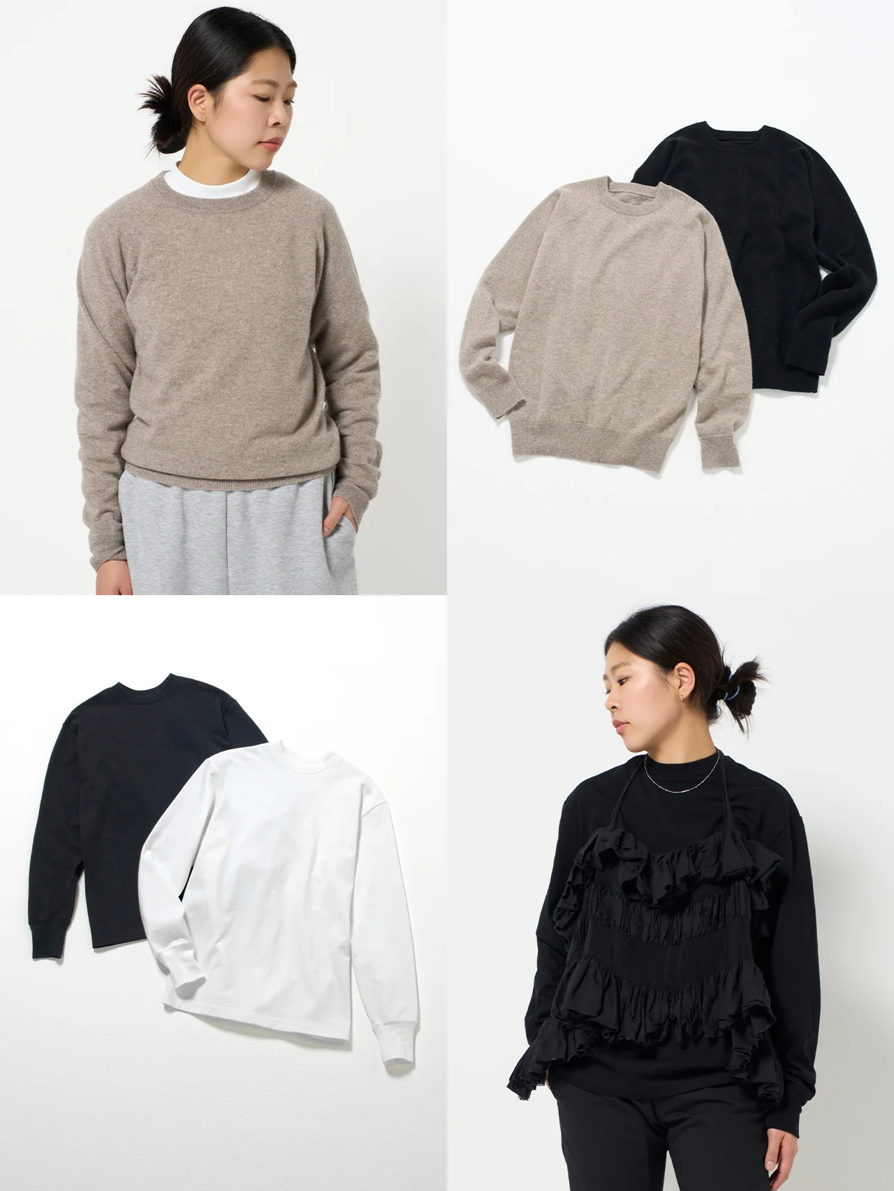 永久定番として愛用できる“究極カシミヤニット&カットソー”を試着。こだわりポイントを徹底解剖！【SPURSHOP×椎名直子×ARROW57.（アロー57.）】 