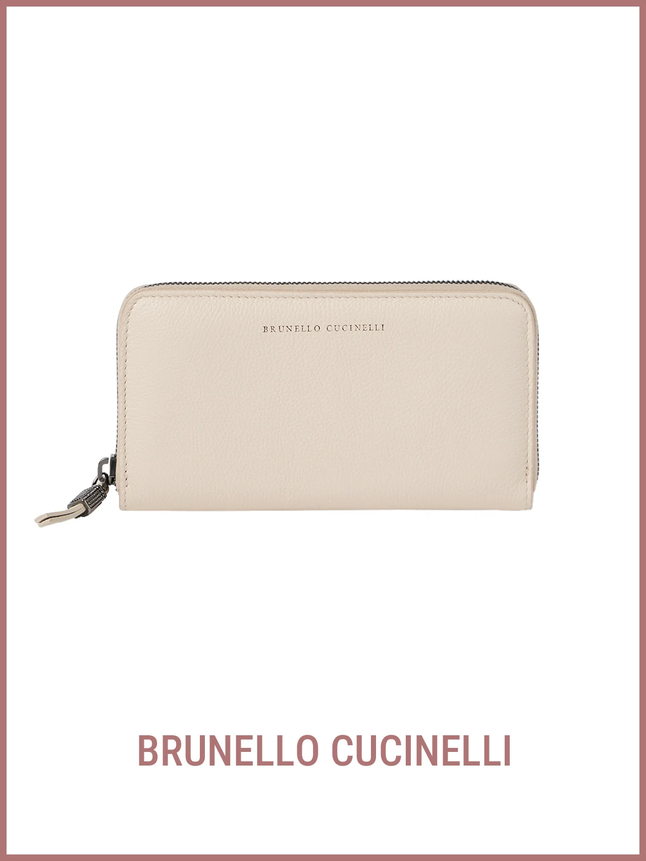 【ブルネロ クチネリ】の財布。シンプルの極み。素材で語るラグジュアリー