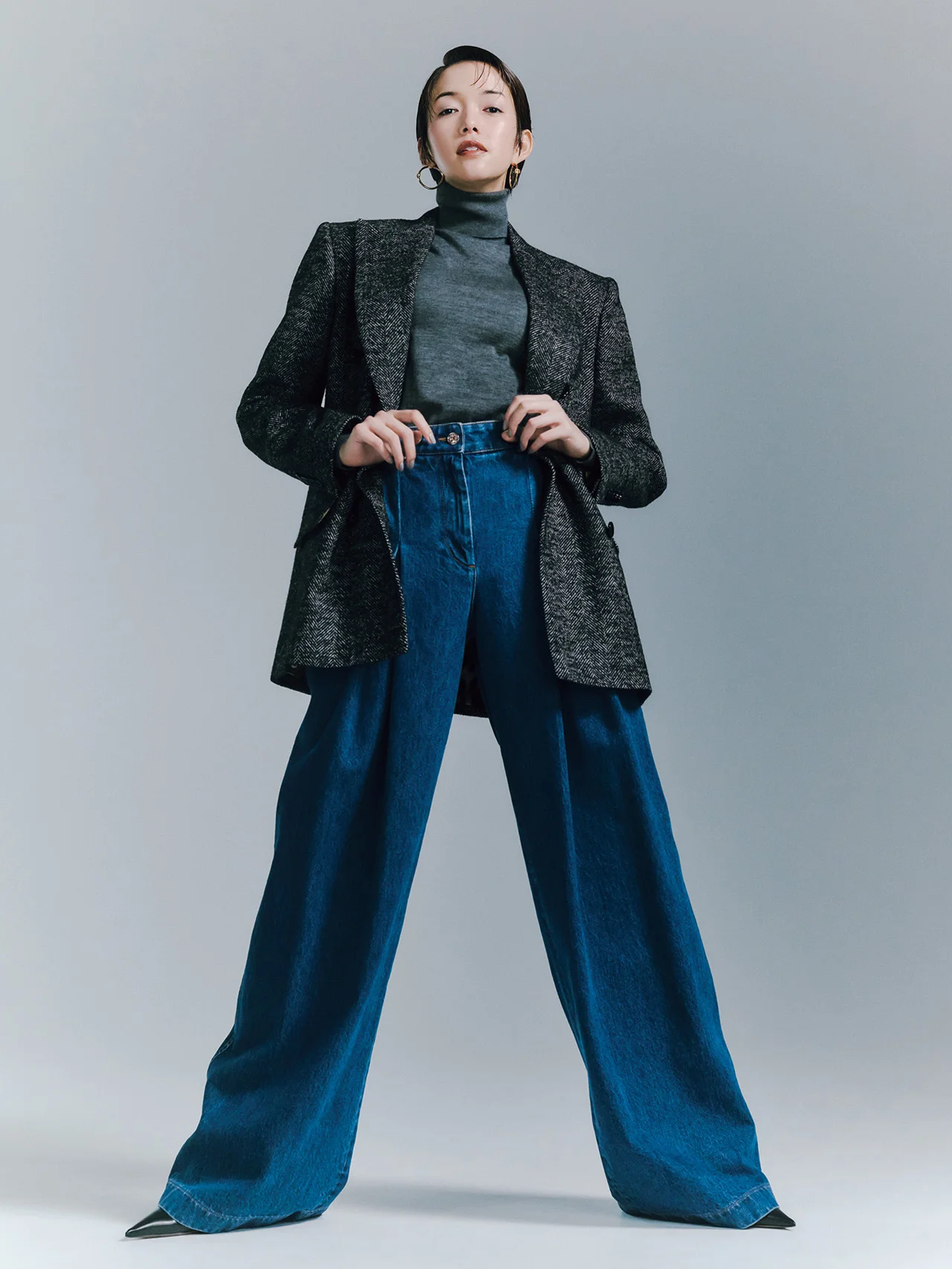 【佐藤栞里】手放せなくなりそうな優秀さ。ドルチェ&ガッバーナのワイドデニム