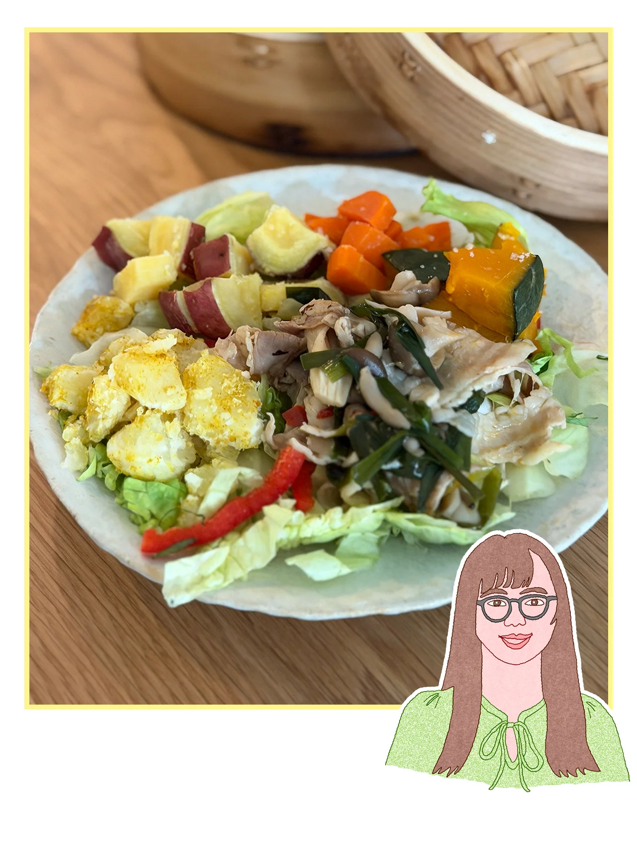 【すべてを蒸したい りよ子さん】蒸籠であらゆるメニューをヘルシーに。5つの“ダイエットレシピ”