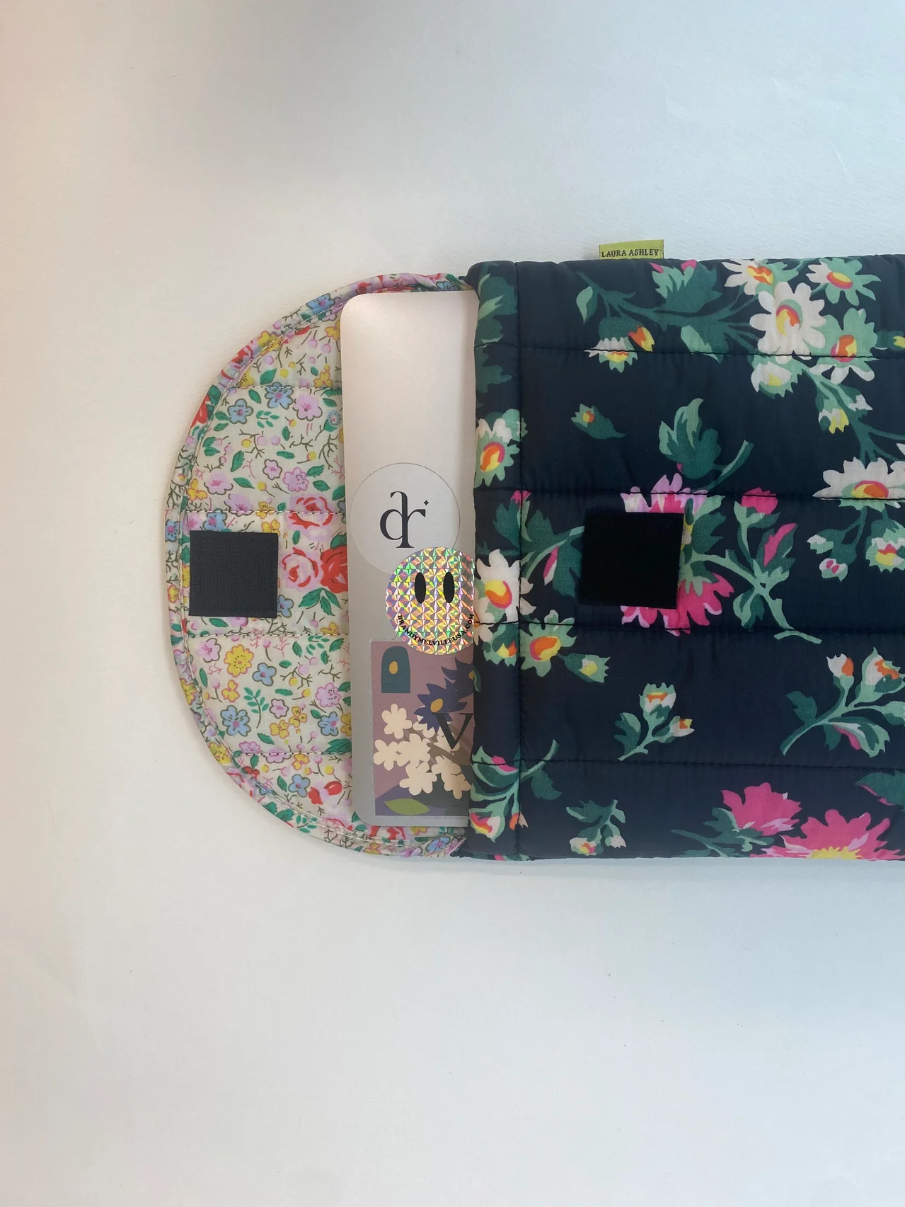 【BAGGU×ローラ アシュレイ】のPCケースが目に入るとかわいくて元気が出ます #深夜のこっそり話 #1799