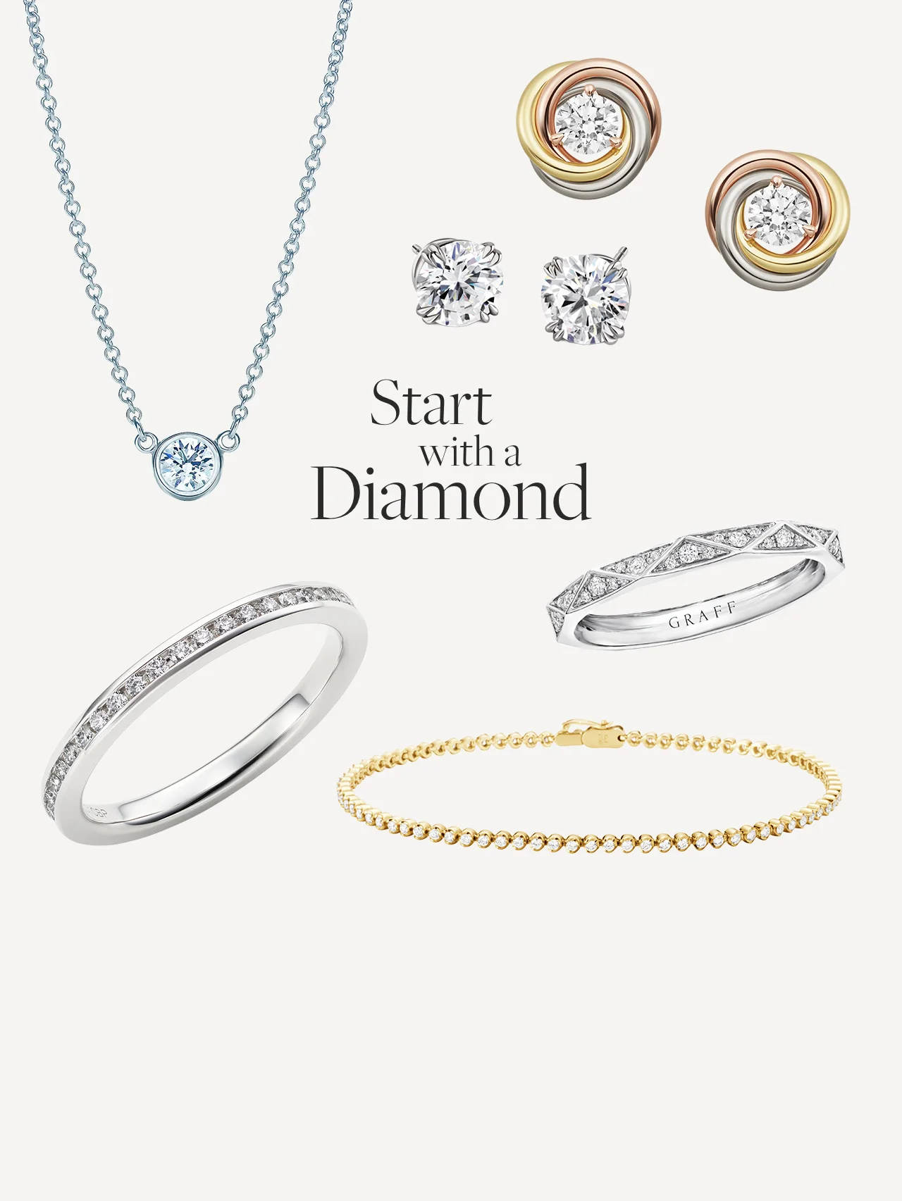 初めての一生ものに。毎日身に着けたいダイヤモンドジュエリー【カルティエ】【ティファニー】【ハリー・ウィンストン】etc. 