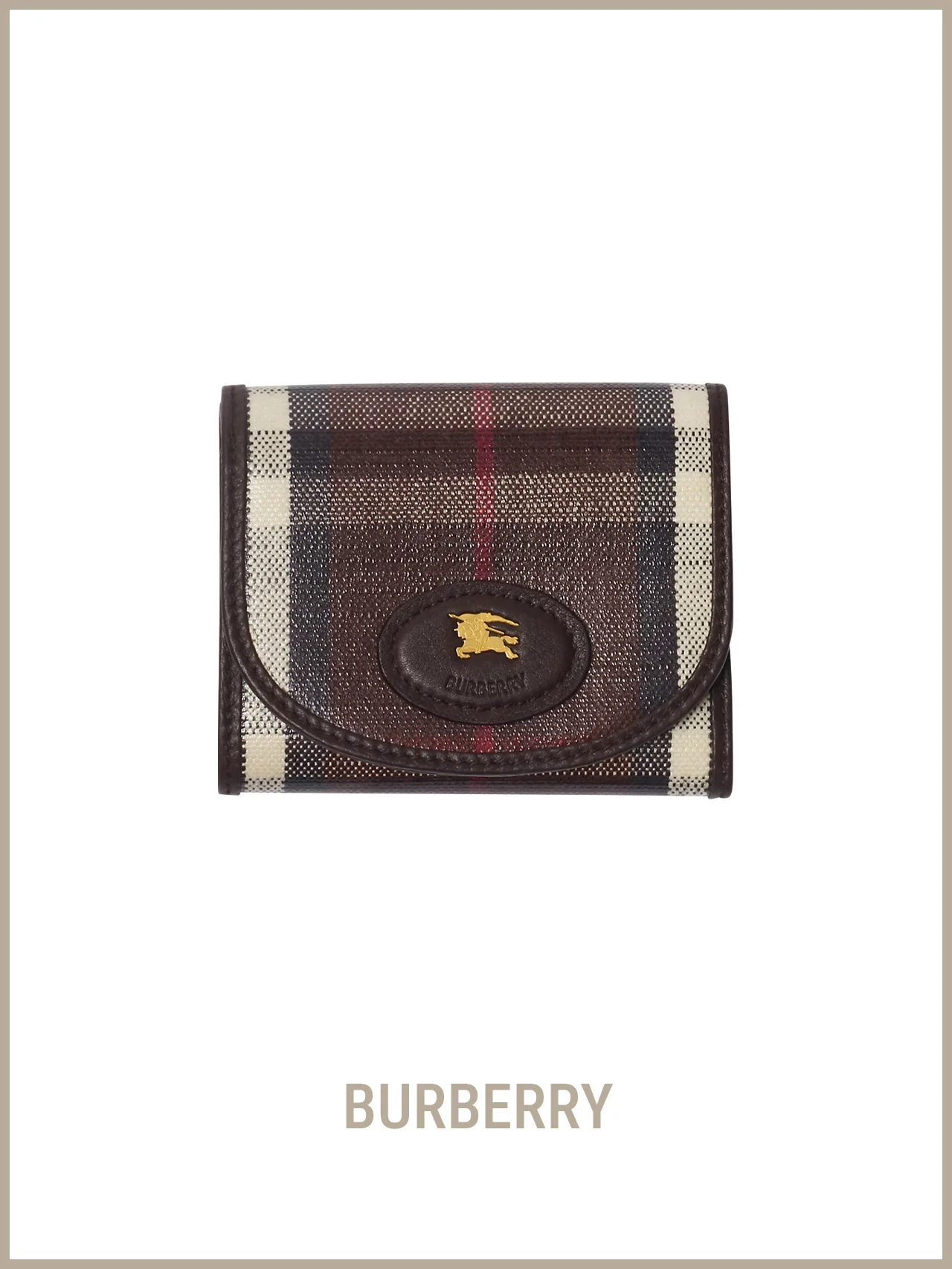 【バーバリー】の財布。耐久性を加味したチェック柄ウォレットは、ホリデーギフトにも！
