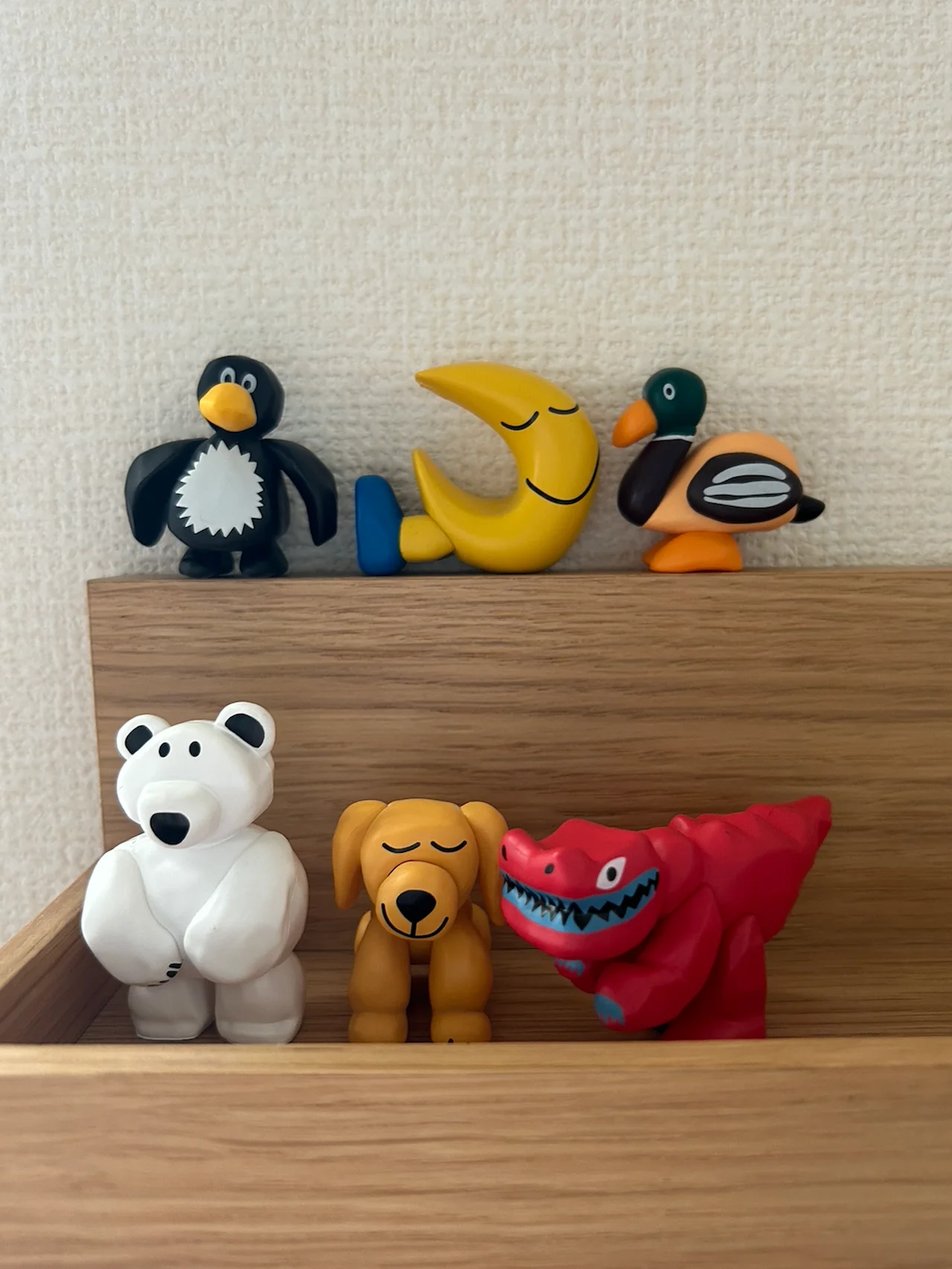 待望の第二弾【DAISUKE KONDO】さんのカプセルトイを、【無印良品】の家具トレーに飾ってみた！ #深夜のこっそり話 #2314
