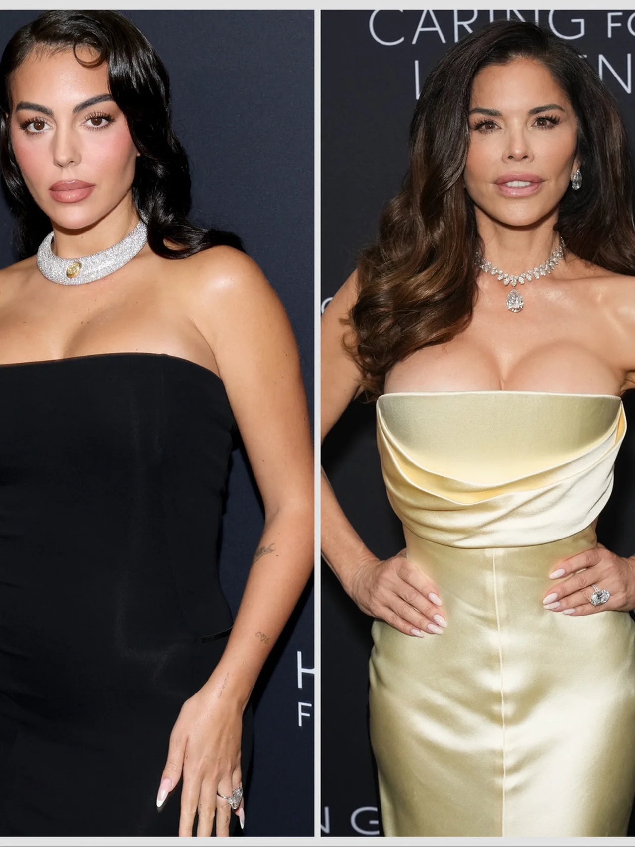 米アマゾン創業者ジェフ・ベゾスの妻ローレンとサッカーの神クリスティアーノ・ロナウドの妻ジョージナ、バレンシアガのフロントロウで億超えの指輪バトル。サプライズ登場のメーガン妃に非難の声も