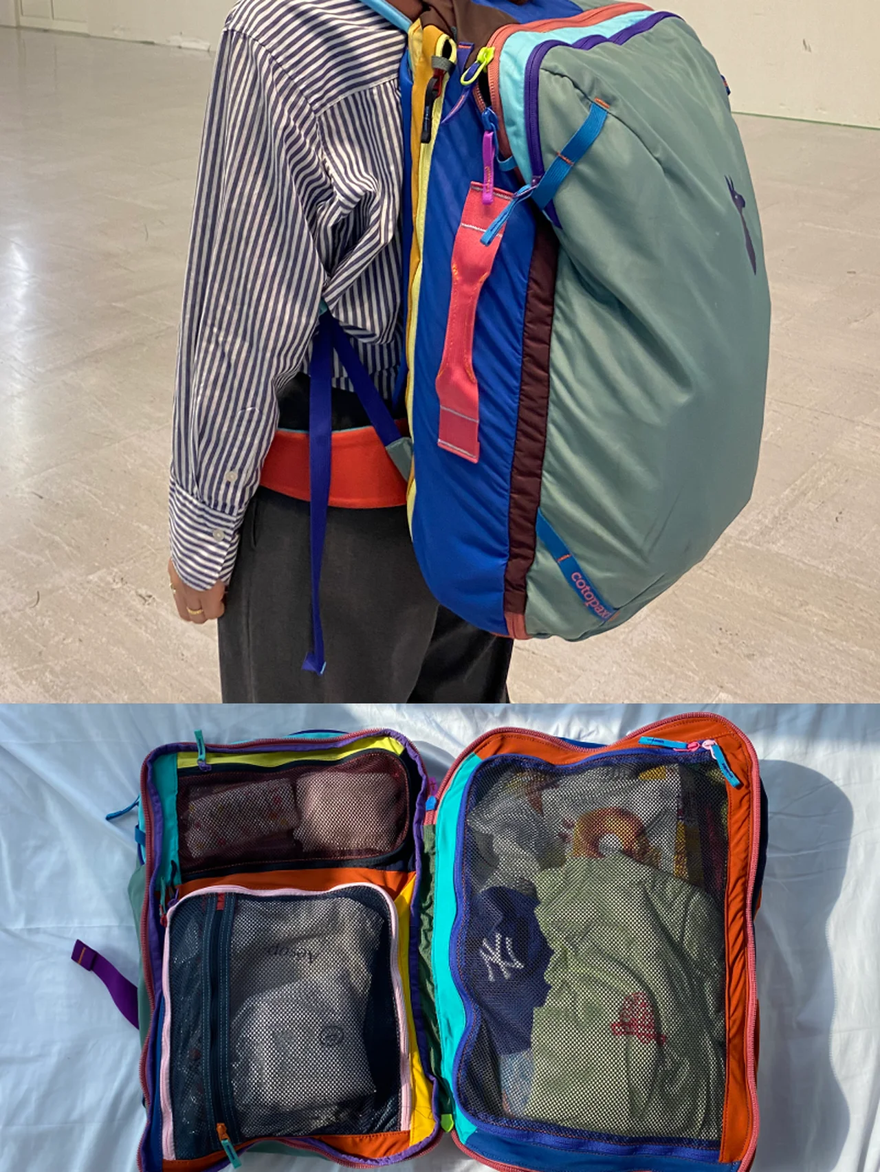 機内持ち込み対応の42Lリュックは【コトパクシ】で！ 自分だけの色を探す楽しみもたまらない #深夜のこっそり話 #1968