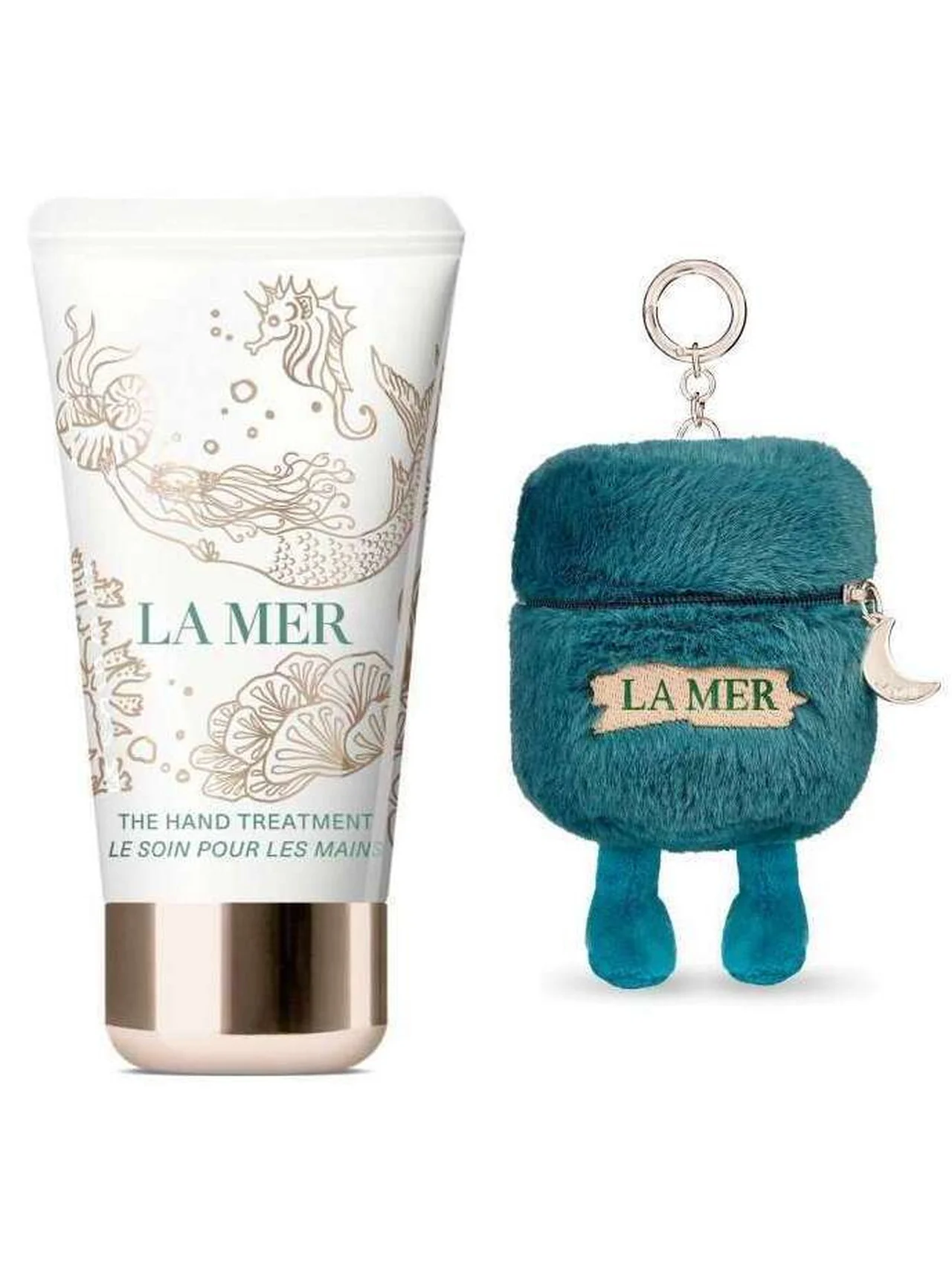 【ラ・メール】名品ハンドクリームがホリデーの装いに。限定チャームポーチが手に入るチャンスも……！