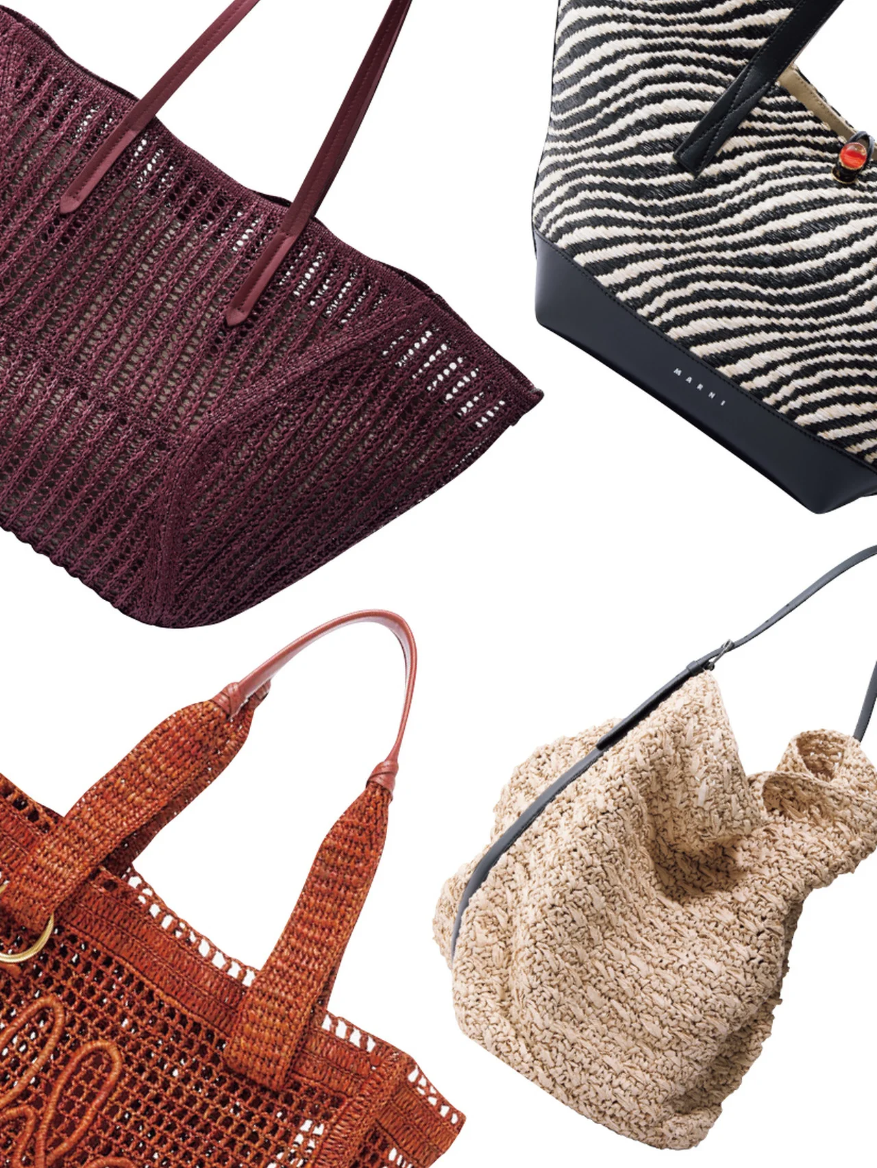 リゾートラバーの【サマーバッグ】６選 ｜ ロエベ、マルニ、クロエetc.