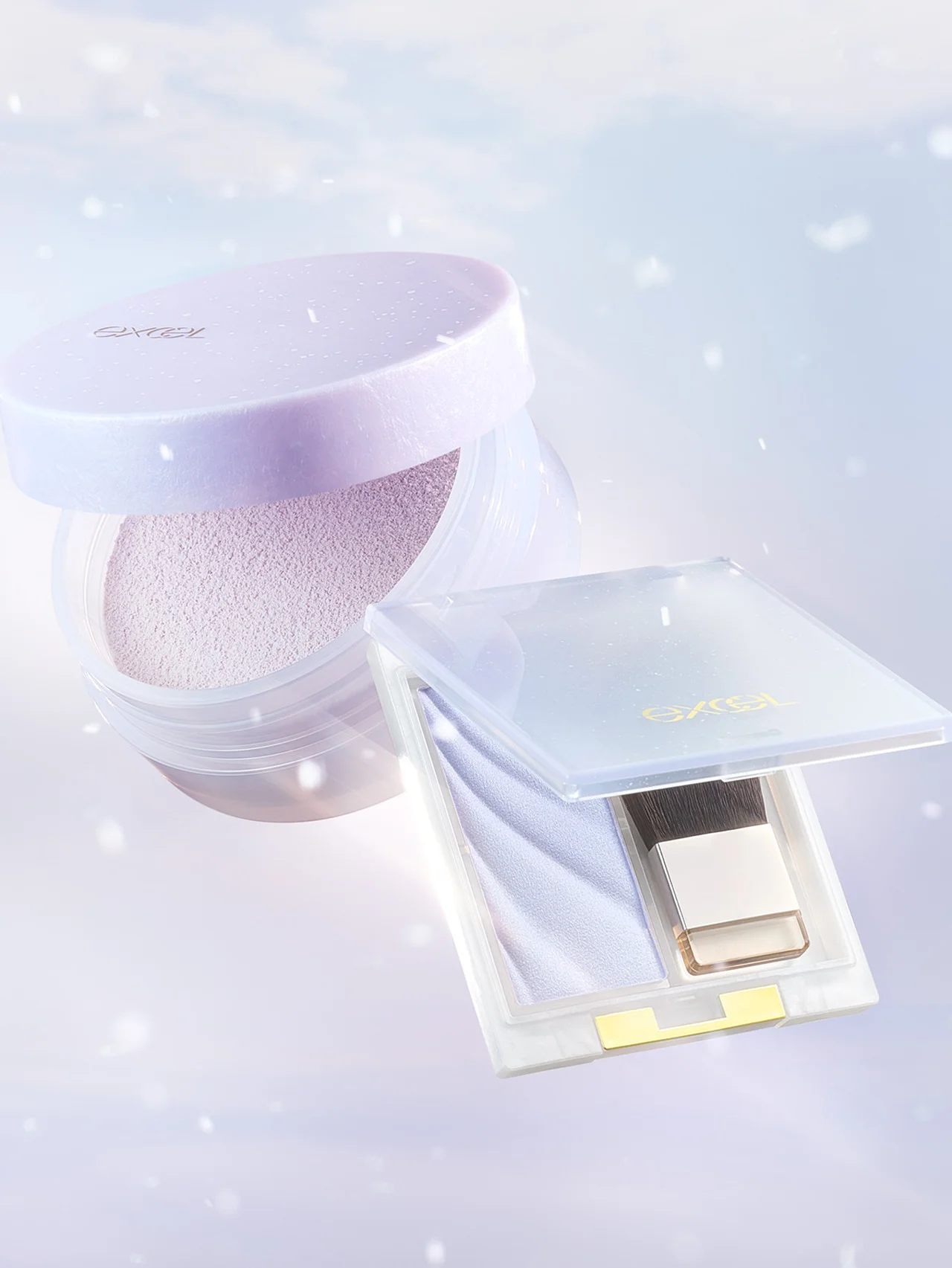 【エクセル】澄み色パウダー＆ハイライトでオーラのある表情に。冬の透明感をまとう限定コレクション