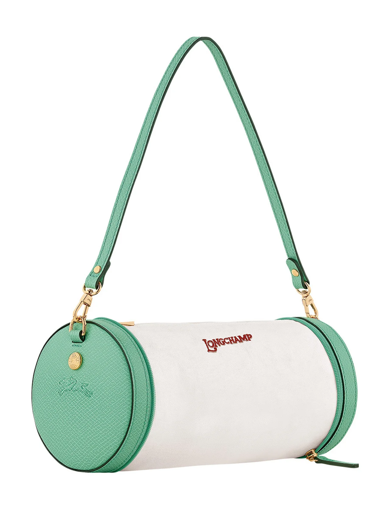 冬服に春を取り入れるなら、【ロンシャン】のミント色バッグ vol.1308