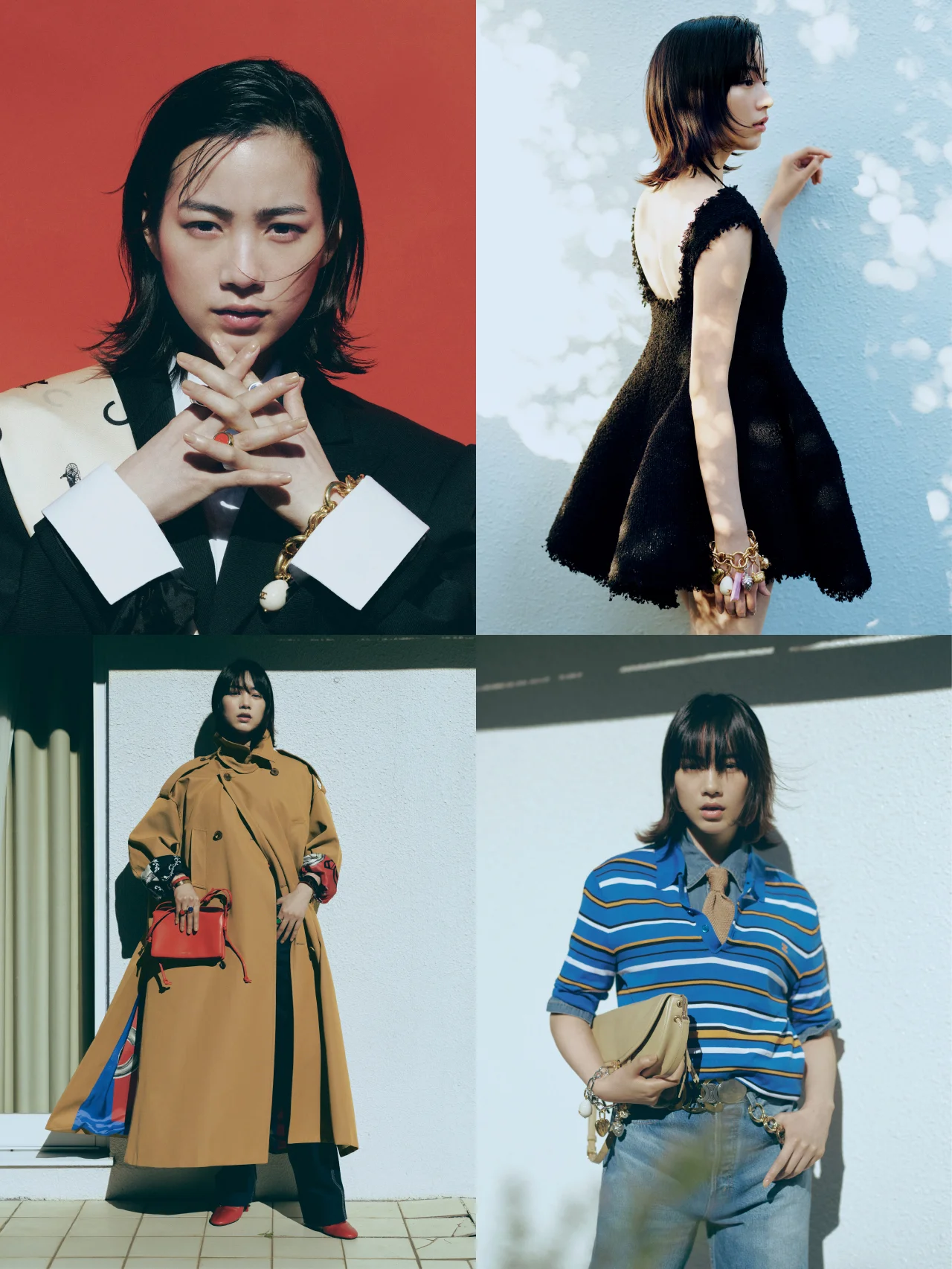 【のん】さんがマイケル・ライダーによる【セリーヌ】を着こなす！ クラシックなスタイルに、軽やかな遊び心を