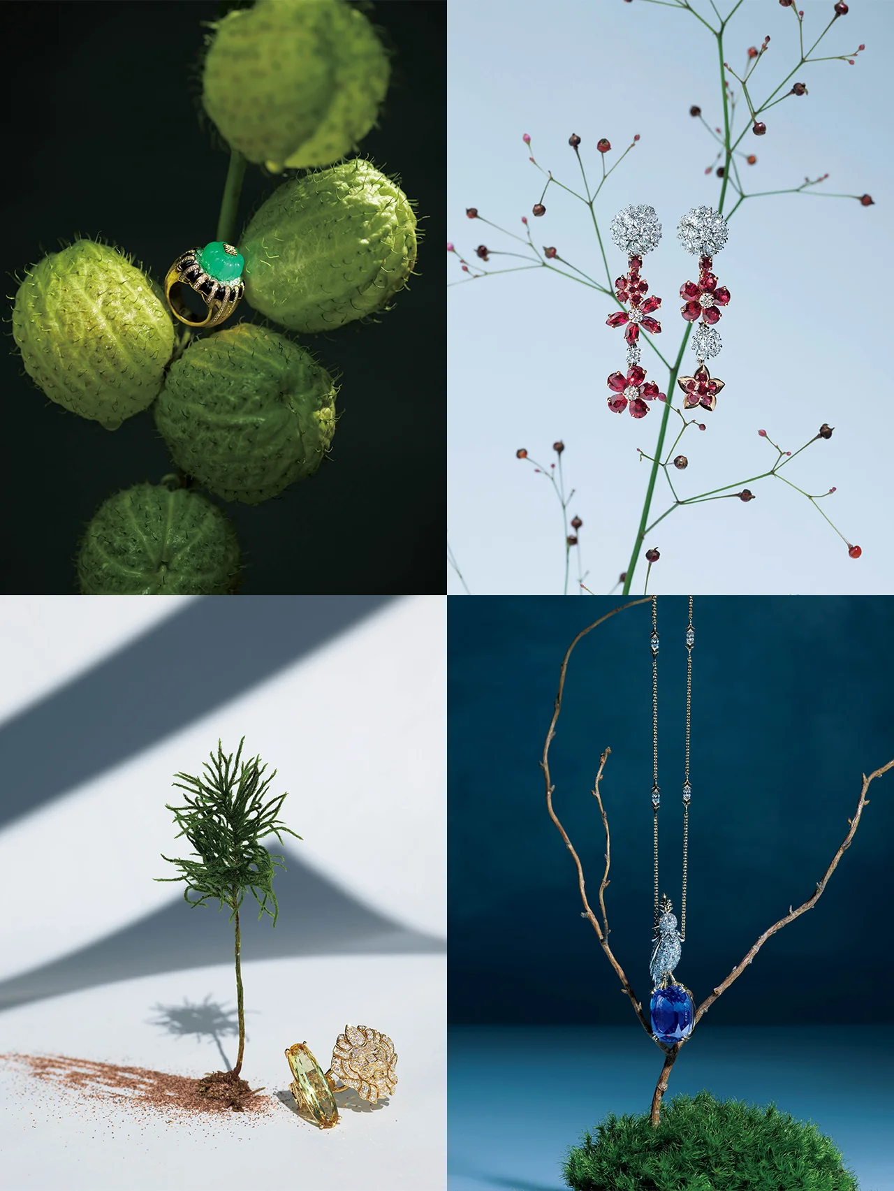 【カルティエ】【ヴァン クリーフ＆アーペル】【ティファニー】etc. 自然がモチーフのジュエリー