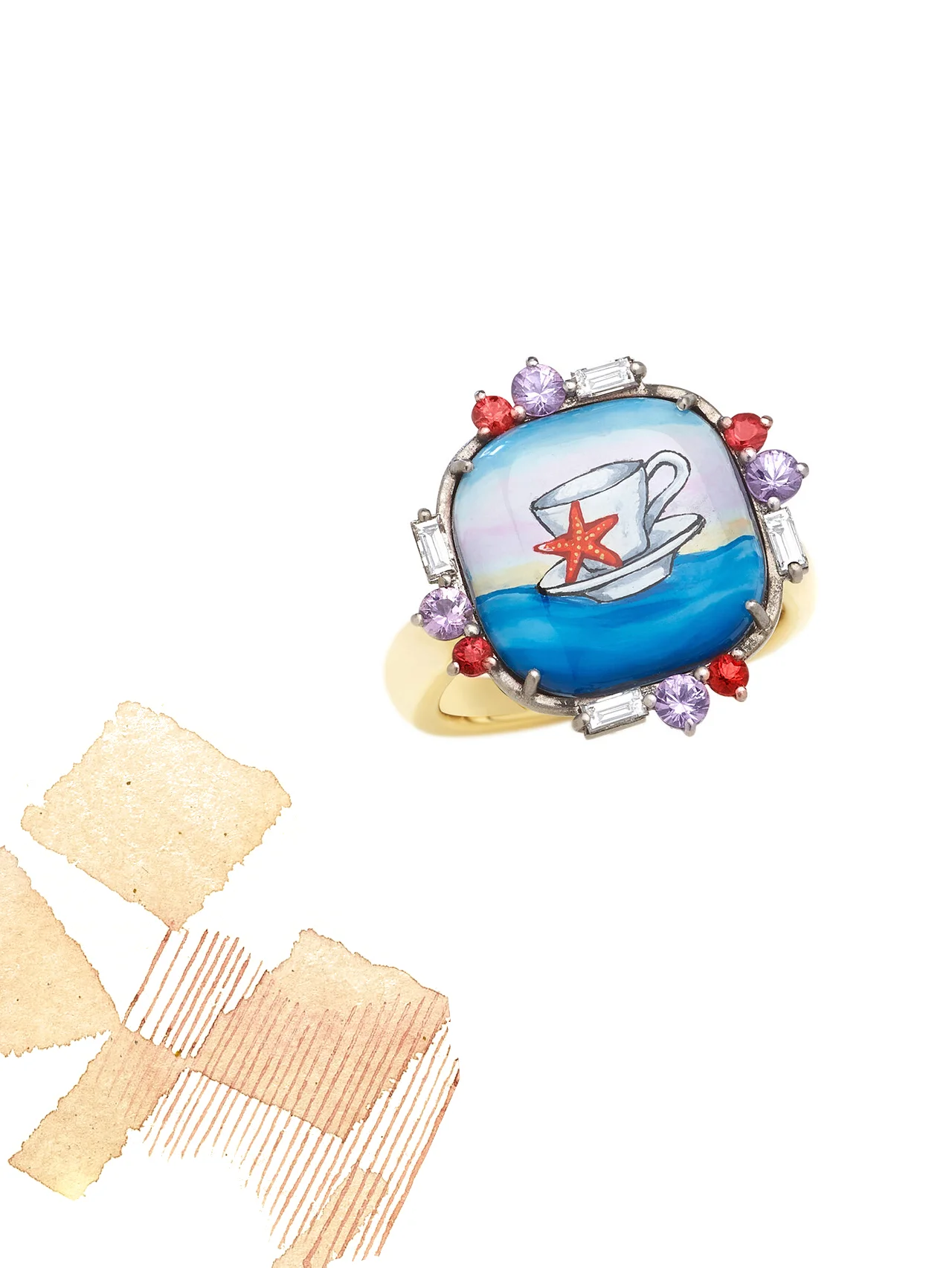 光を照らす海星。【フランチェスカ・ヴィラ】のリング #132