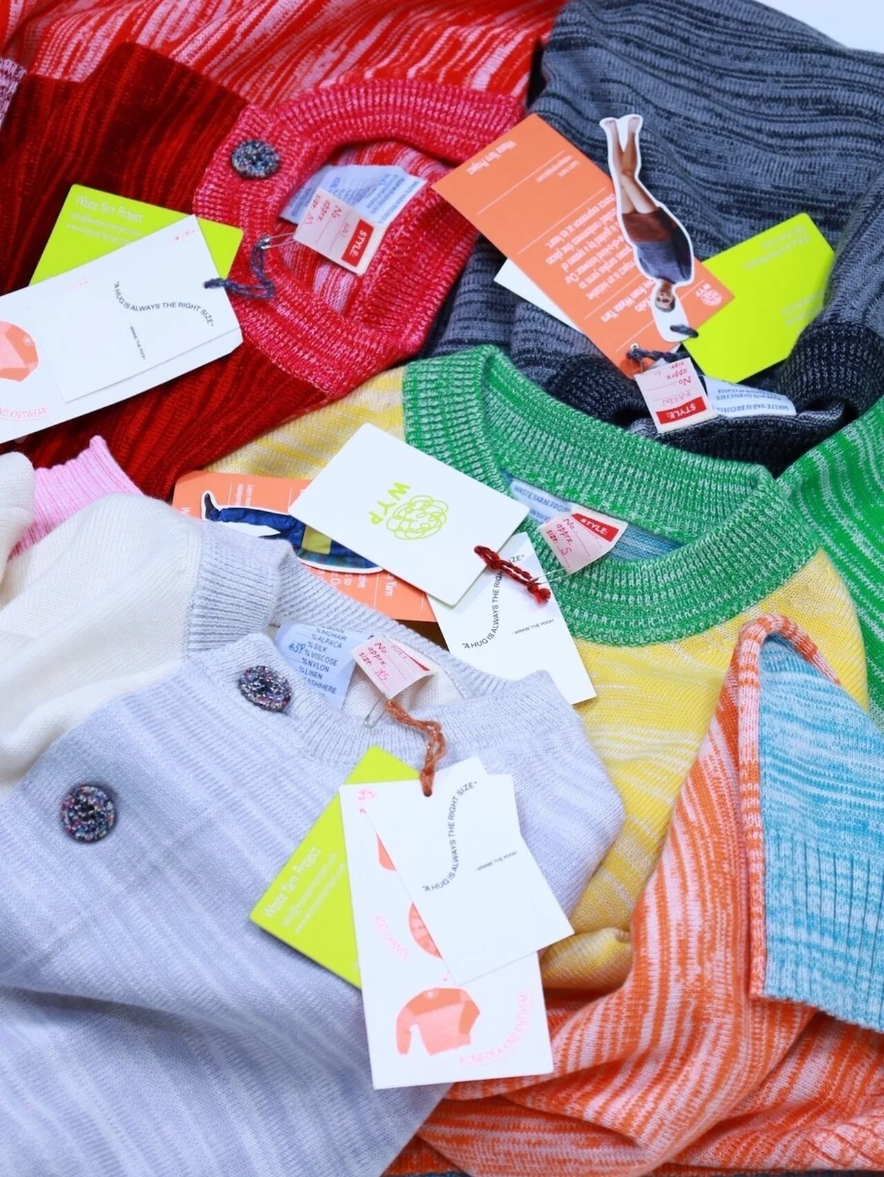 【SUPER A MARKET】「WASTE YARN PROJECT」のポップアップを開催。世界に一着だけのニットをオーダーできるチャンス！