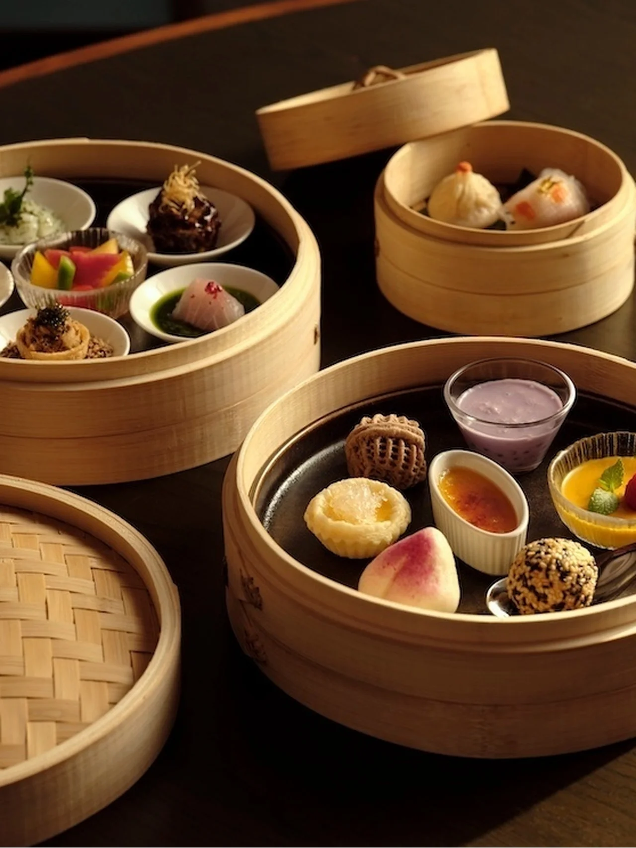 洗練された点心やスイーツを一口ずつ堪能。【ジャヌ東京】の中国料理、虎景軒に「Bamboo Afternoon Delights」登場