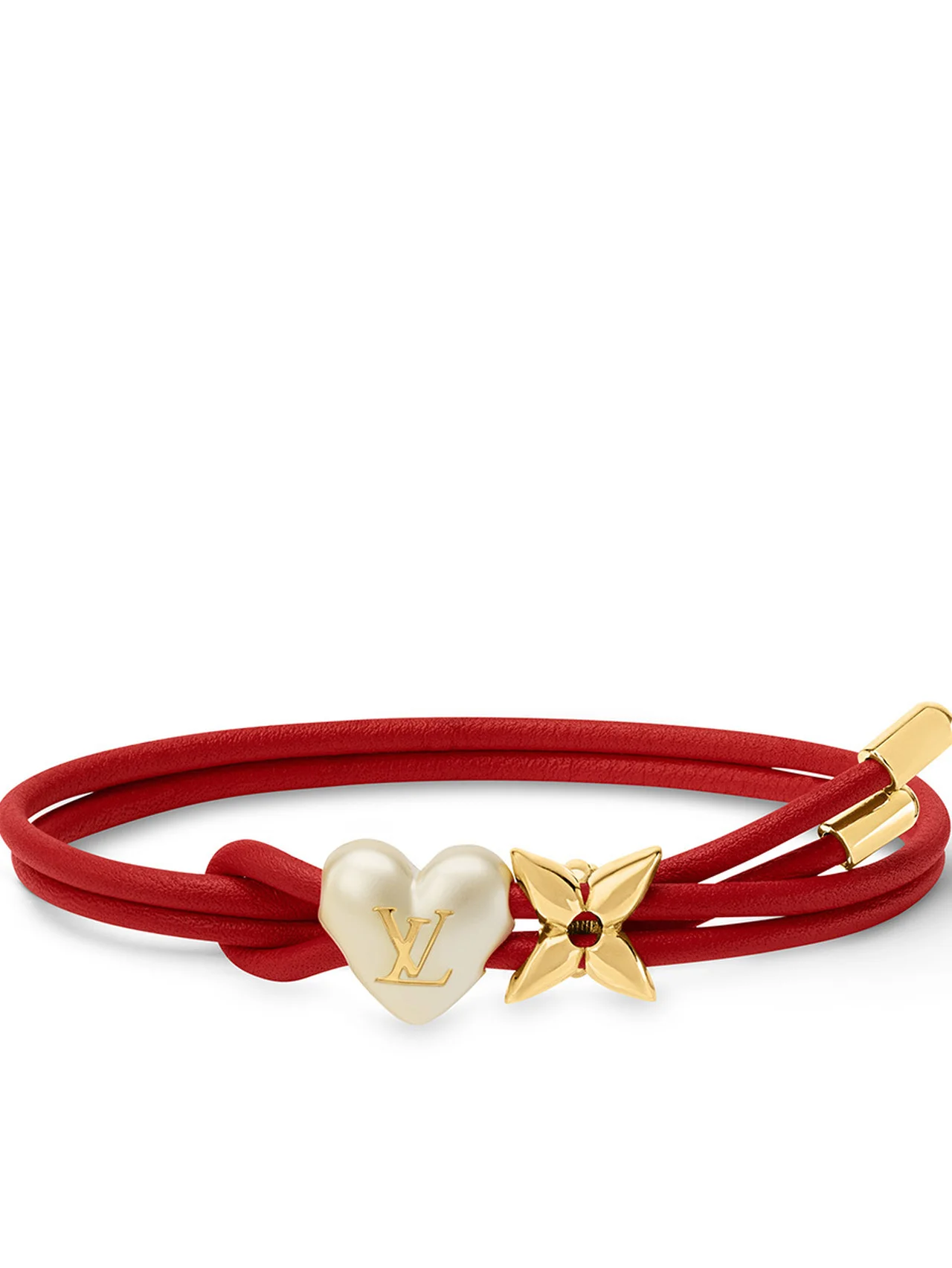 袖口からちらりと見える【ルイ・ヴィトン】のコードブレスレットがもたらすパワー vol.1349