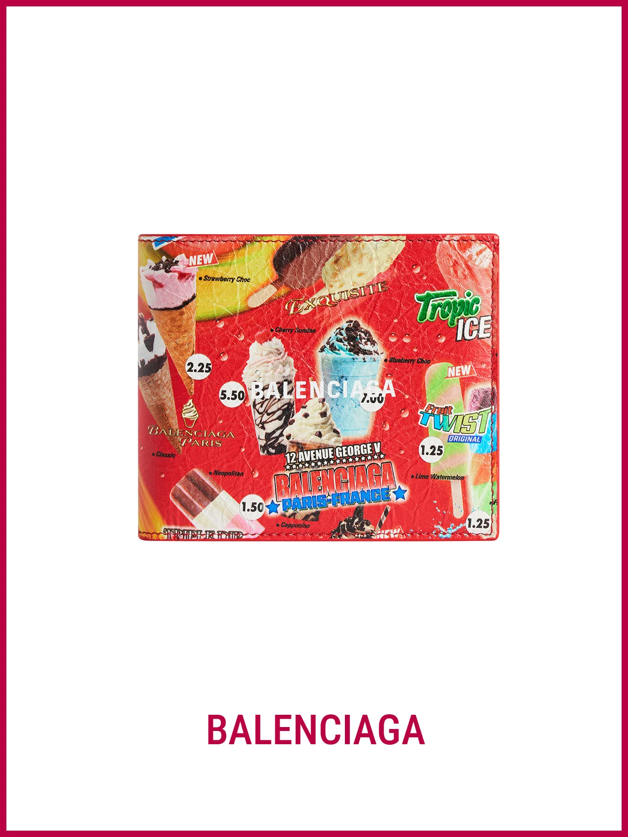 【バレンシアガ】の財布。モードな遊び心を手もとから感じて