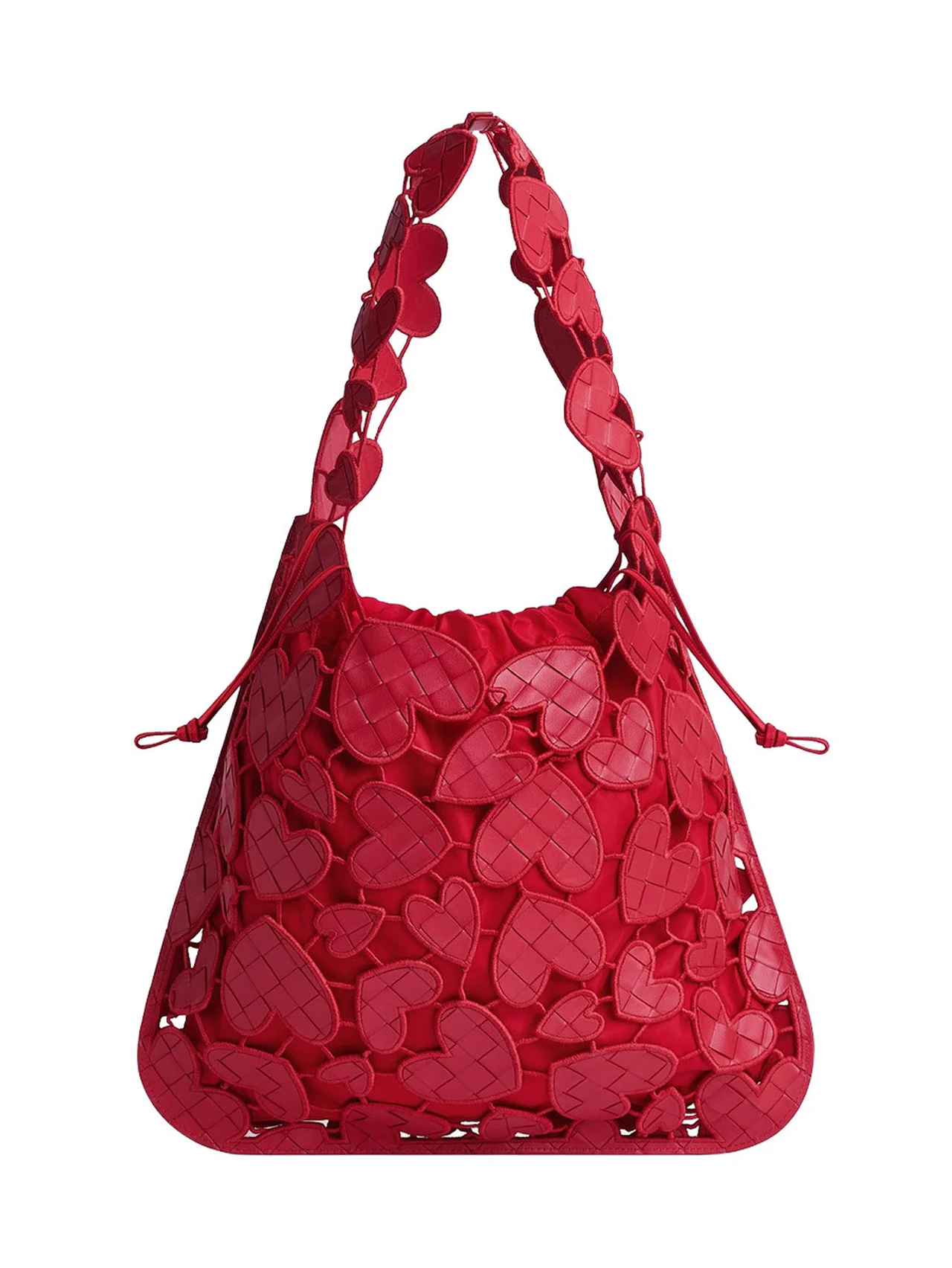 よく見ると超絶技巧。一度見たら心に残る【ボッテガ・ヴェネタ】の「ハート トート」 vol.1305