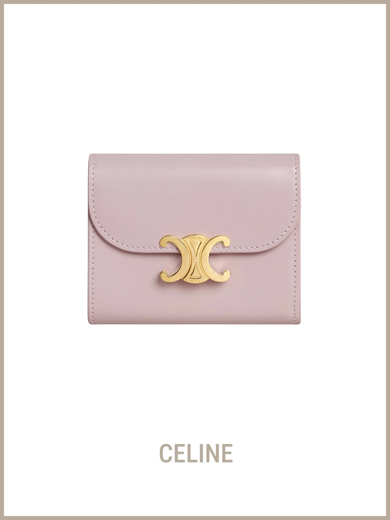 【セリーヌ】の財布。心にときめきを運ぶ。大人のピンクウォレットの最適解！