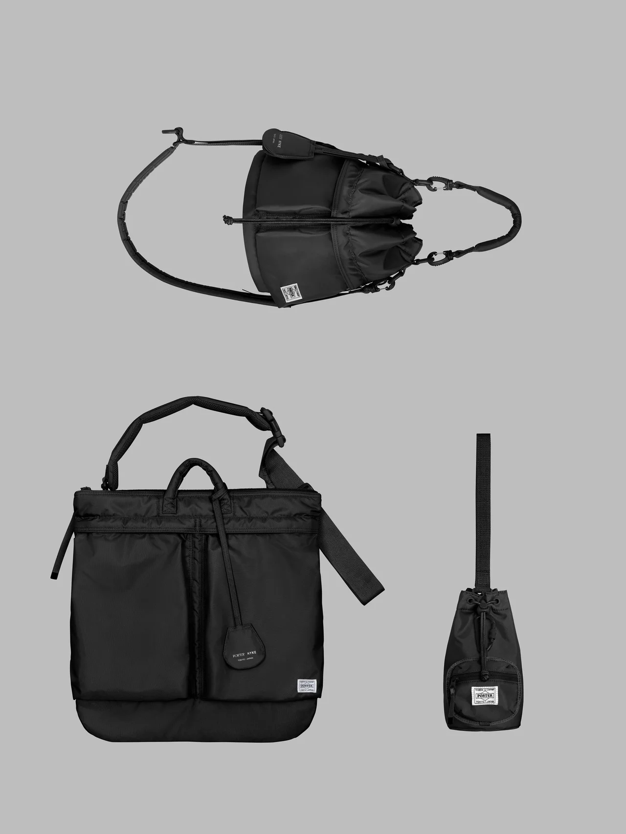 【ポーター】×【ハイク】約1年半ぶりのコラボが再始動。機能美を極めたバッグコレクションが登場