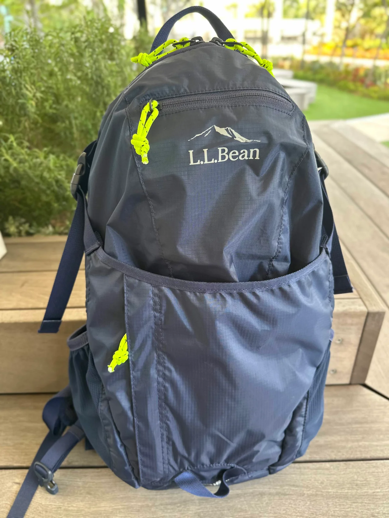 【エルエルビーン】の折りたたみリュック。軽くてパッカブルで旅に便利！ #深夜のこっそり話 #2179