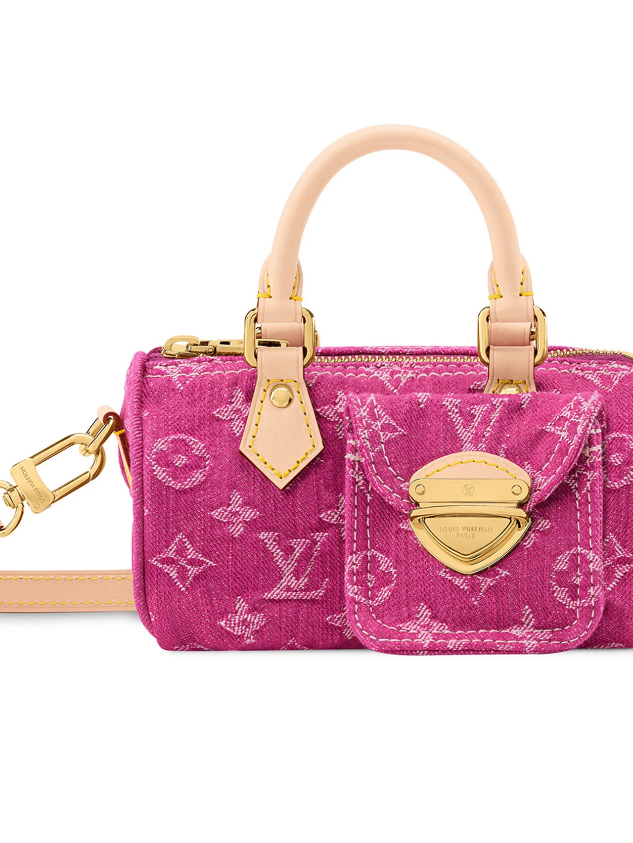 ピンクのモノグラムで装いの鮮度を上げる、【ルイ・ヴィトン】のバッグ vol.1375