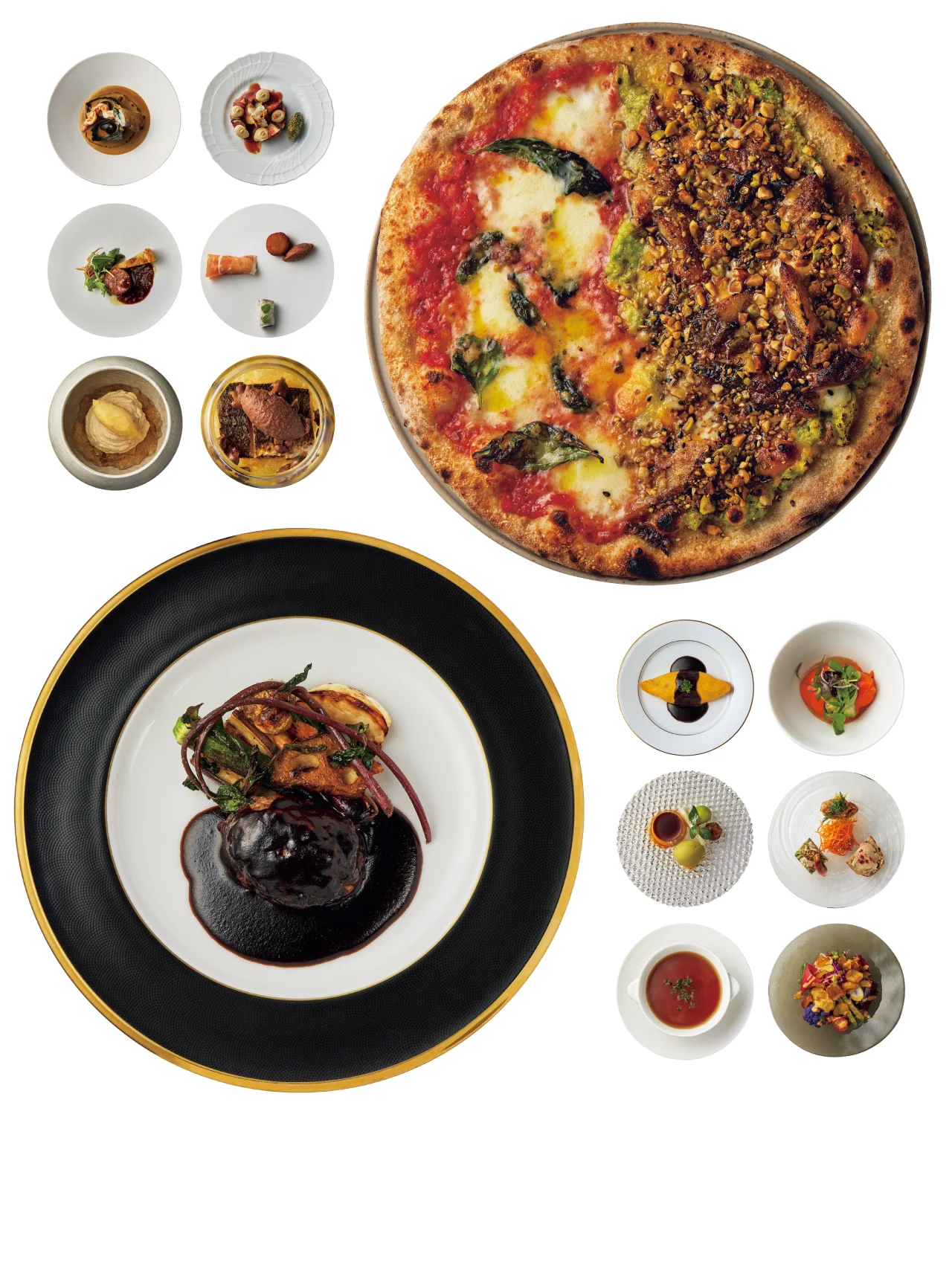 AROUND8,000円のごちそうコース。全皿見せます！【白金台】【神楽坂】