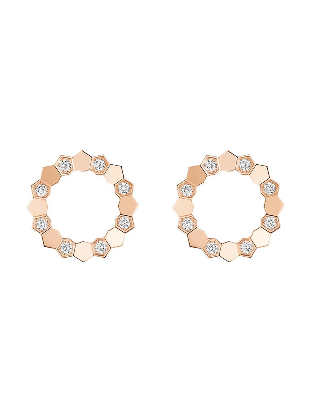 【ショーメ】幸せを運ぶハニカムモチーフ！ 「ビー ドゥ ショーメ」から新作イヤリングが登場