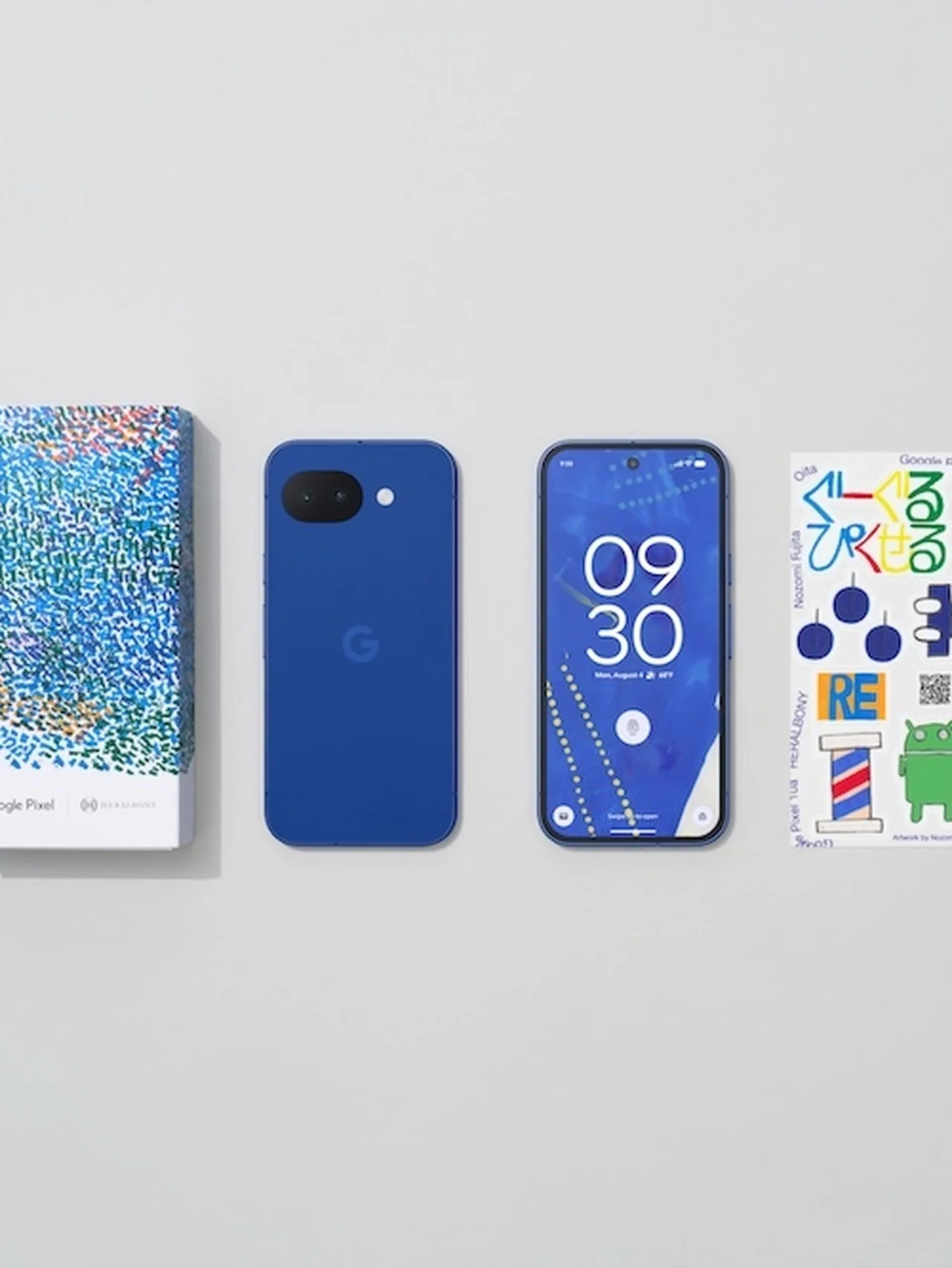 ヘラルボニーとGoogleがコラボを実現。Google Pixel 10a日本限定コラボモデル「Isai Blue」誕生