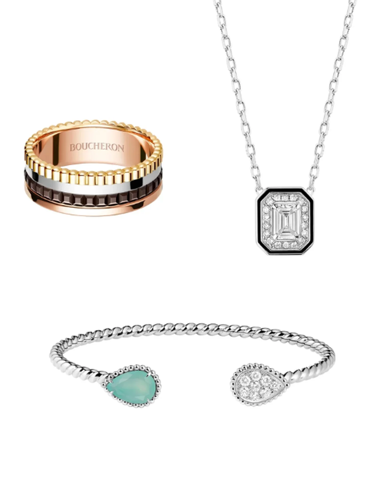 【ブシュロン】永遠の名品ジュエリー3選｜【キャトル】、【セルパンボエム】、【ヴァンドーム リズレ】