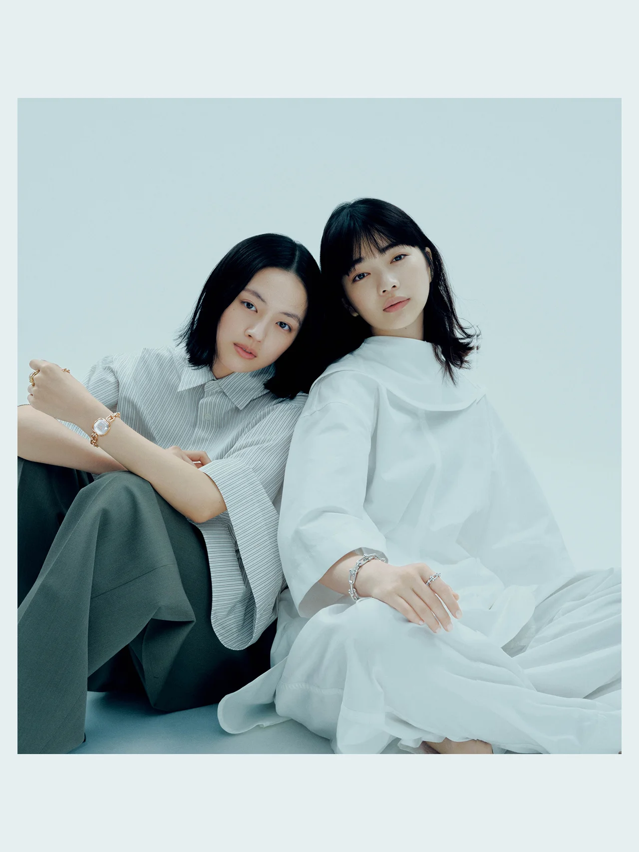 見上愛と上坂樹里　ティファニーとしなやかな風にのって