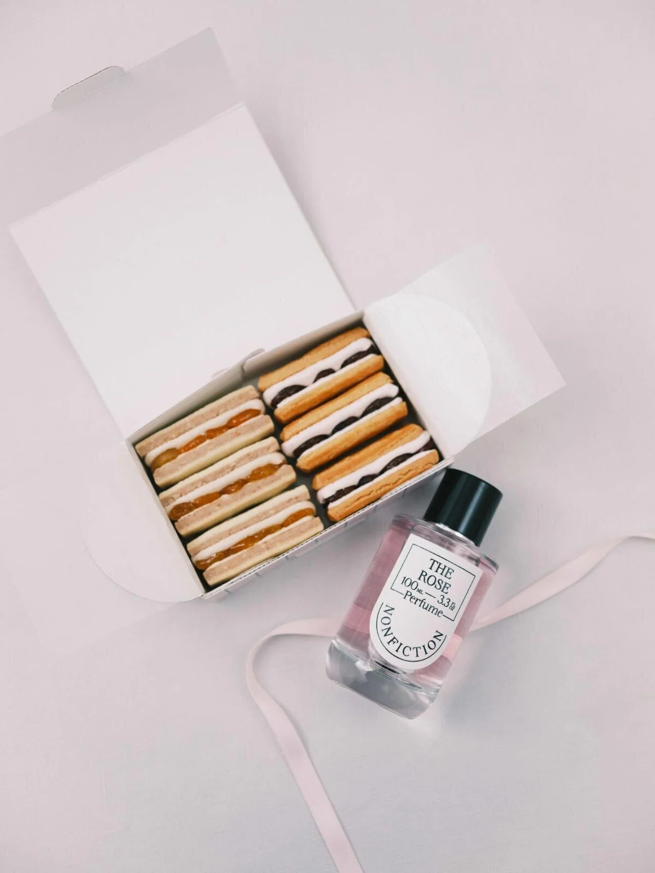 【（NO） RAISIN SANDWICH】と【NONFICTION】が夢のコラボを実現。「ザ・ローズ」の香りにちなんだバターサンドが登場！