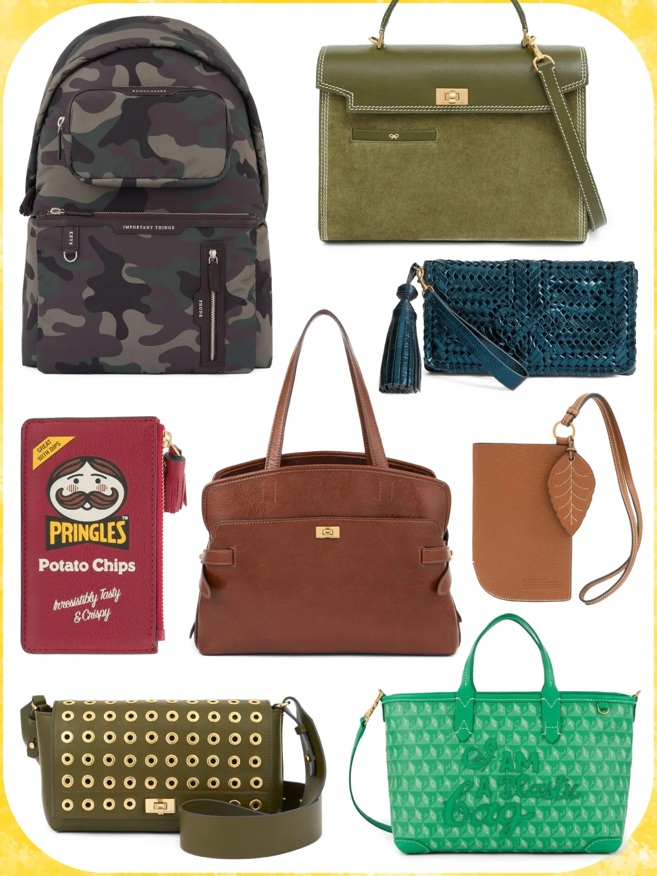 【アニヤ・ハインドマーチ】のバッグ&レザー小物８選｜遊び心と機能性を両立させたとっておきの新作をお届け！