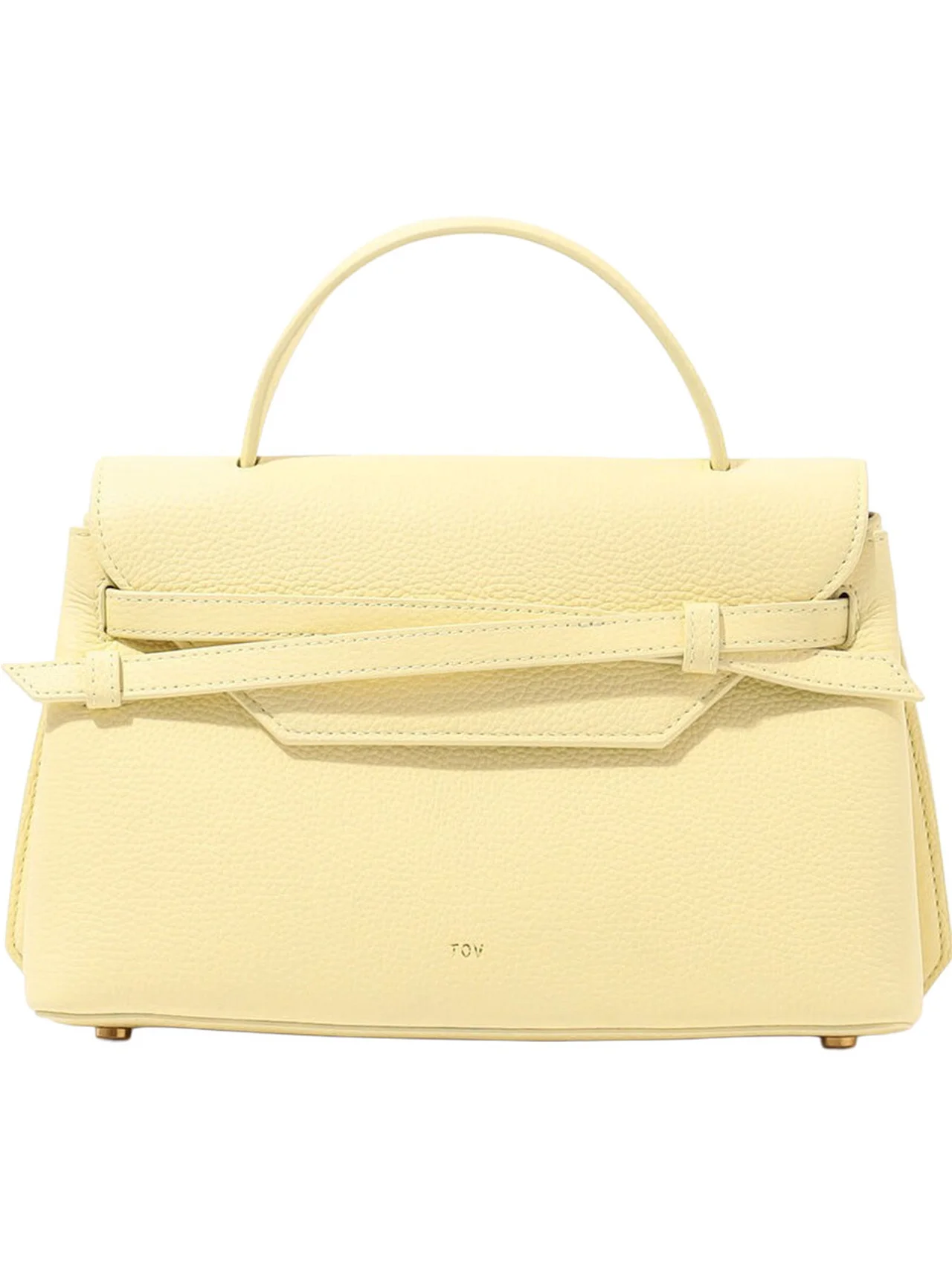 装いの効果的な差し色に。春の陽気を連れてくるパステルイエローをミニバッグで取り入れる提案 vol.1301