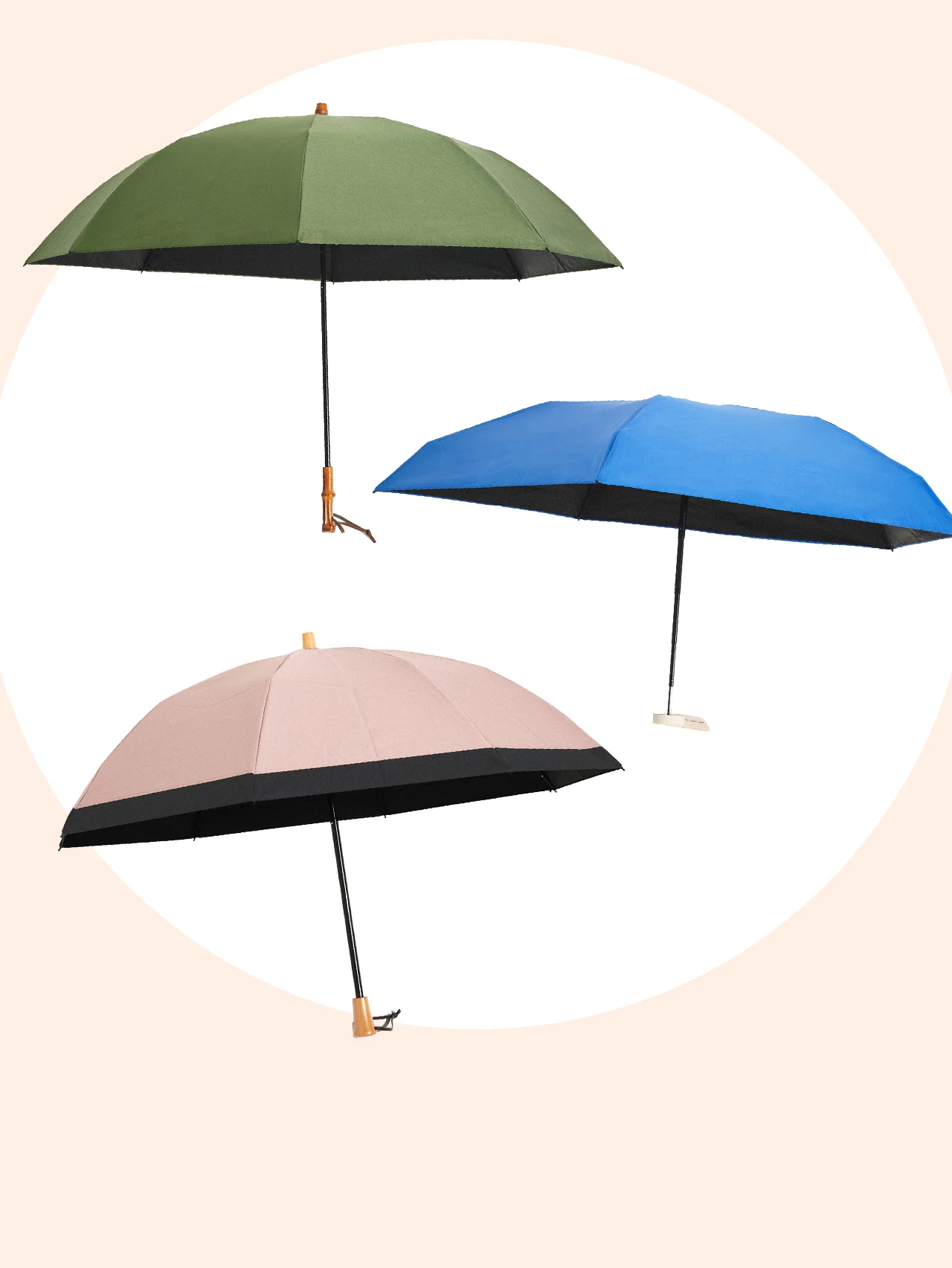 完全遮光＆UV100%カットの「晴雨兼用傘」5選！ サンバリアやWpc.など、外出が楽しくなる新作が集合