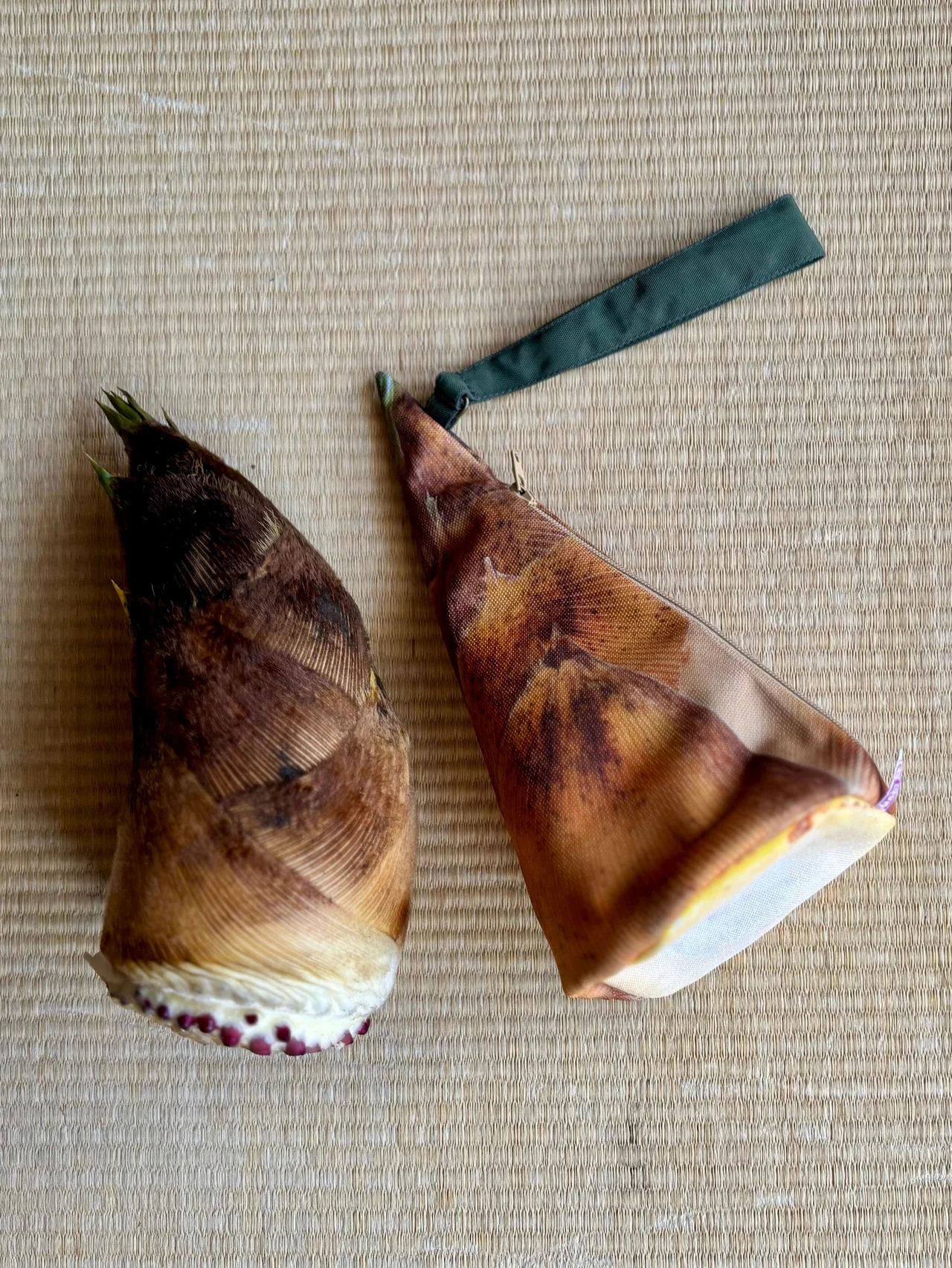 【台湾旅行みやげ】台北市立美術館で出合ったタケノコポーチが旬です⁉︎