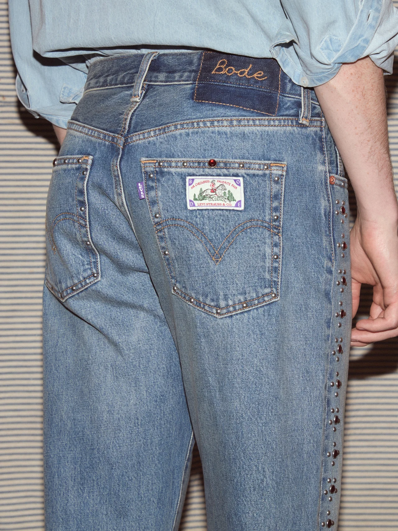 【リーバイス®×ボーディ】限定コラボジーンズ「バレルレーサー ジーンズ」が登場。幼少期の記憶から着想したデザイン