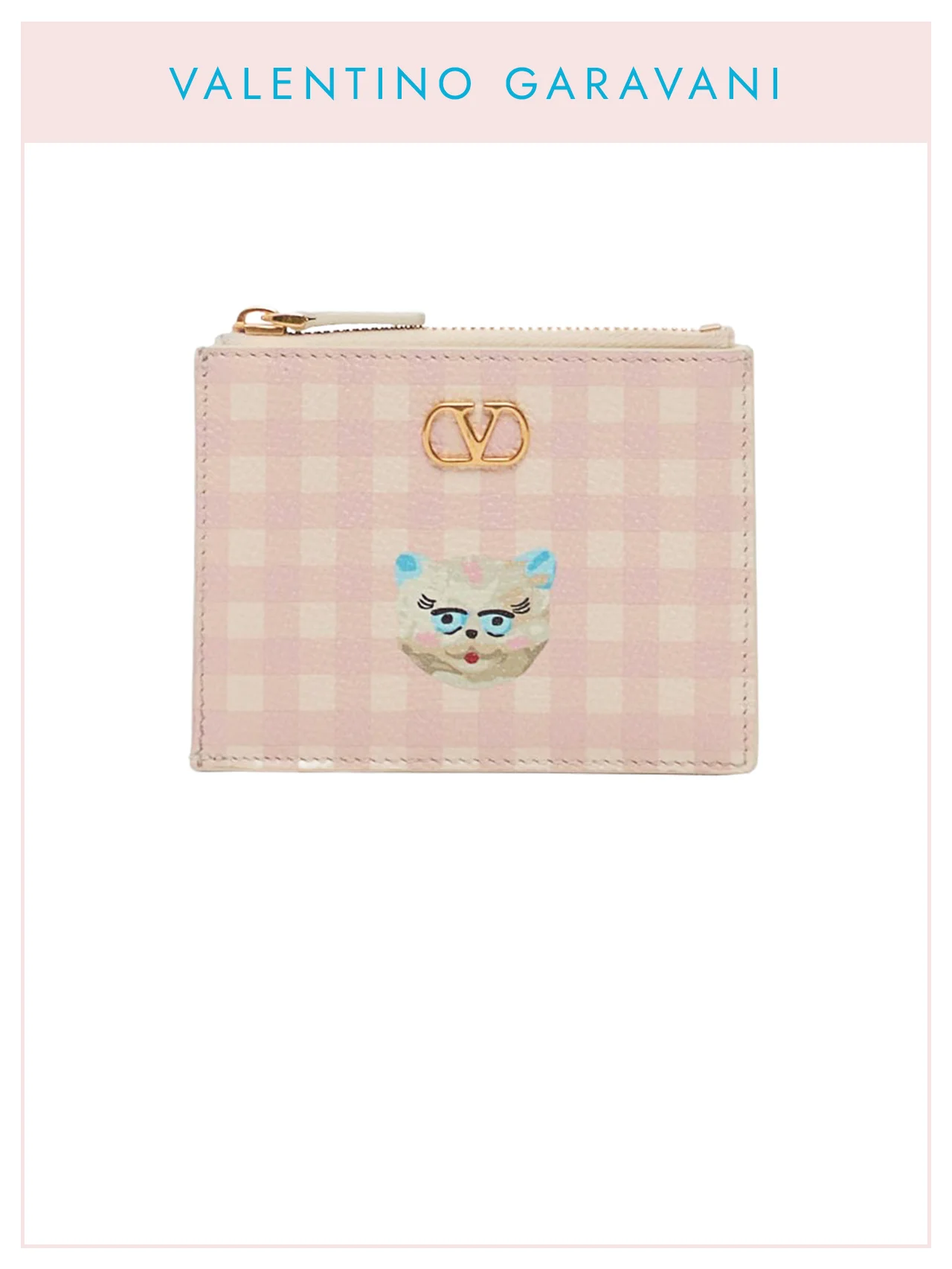 【ヴァレンティノ ガラヴァーニ】の財布。あの「猫」がここにも登場！ 遊び心が弾けるアートなコインパース