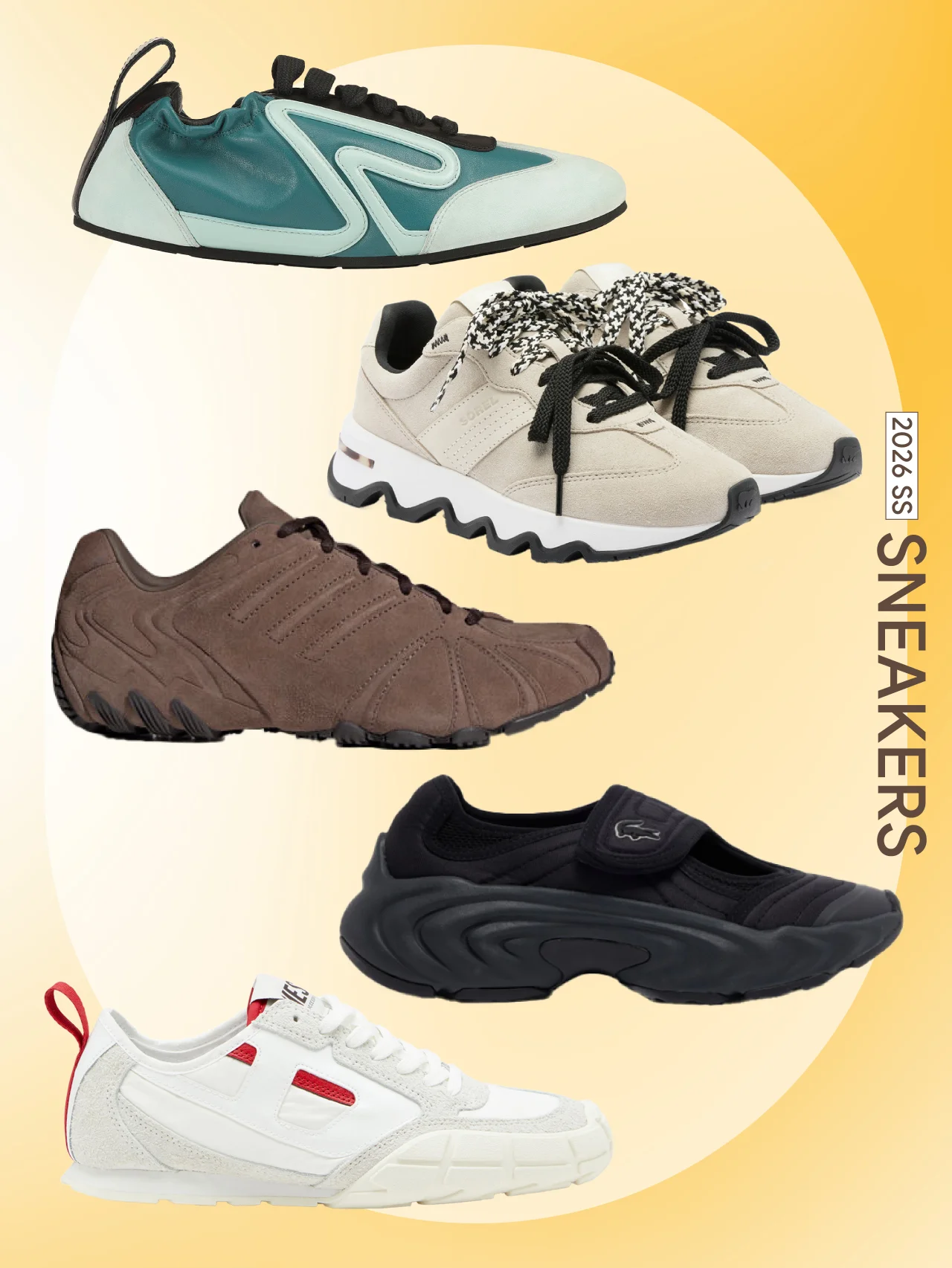 この春、旬の【スニーカー】は？ 足もとを軽やかにアップデートするおすすめモデル5選