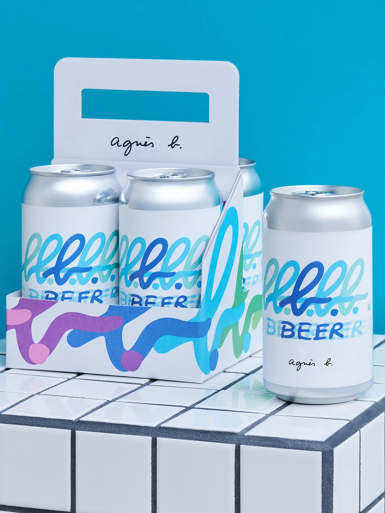 【アニエスベー】より、クラフトビール「b. BEER」の第二弾が登場！ ドラフトビールが飲めるイベントも開催