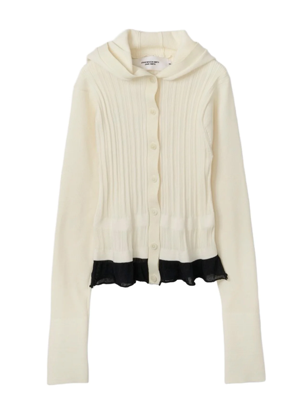 冬も重宝する、薄手のハイゲージニット。【ジェーン スミス】のカーディガン vol.1237