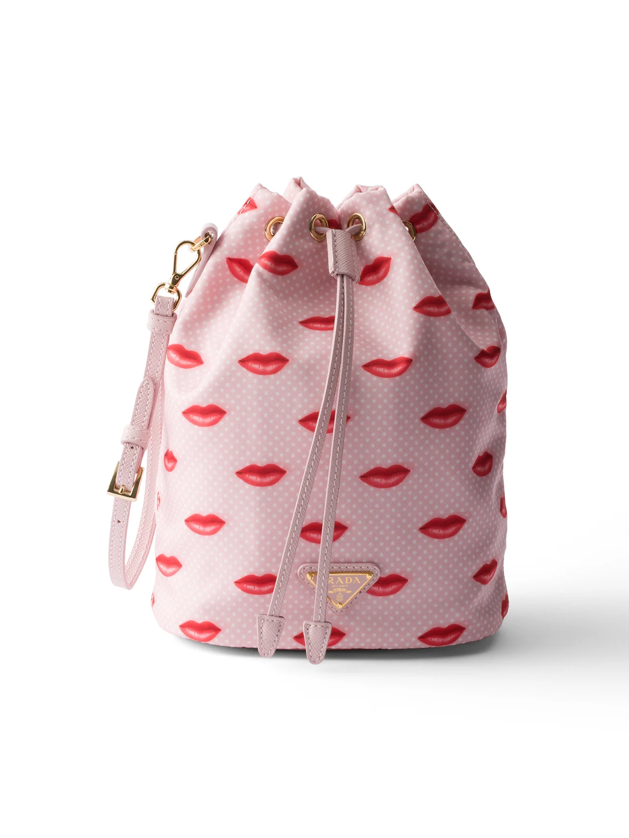 【プラダ】から、新作リップモチーフアイテムを発売! ラッキーデーに相応しいポップな小物がラインナップ