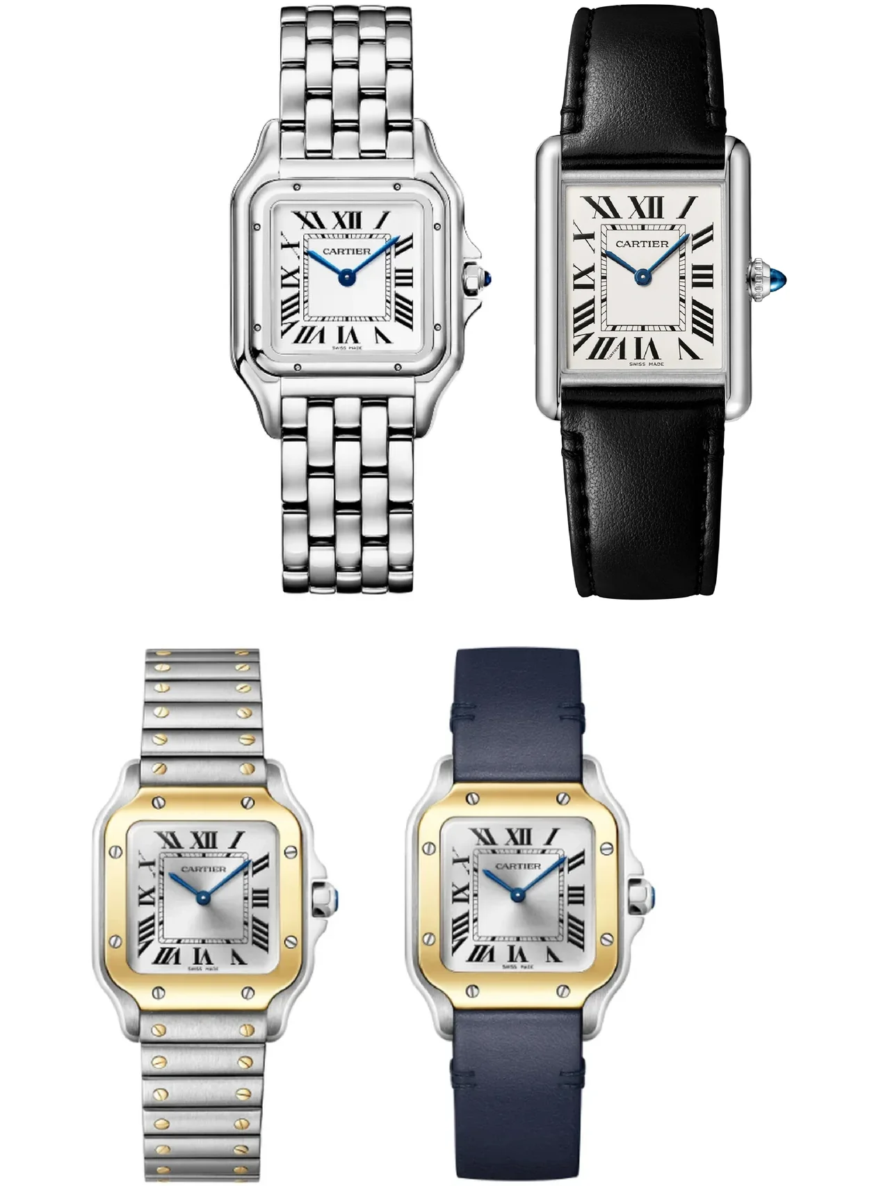 【カルティエ】永遠の名品時計3選｜【パンテール ドゥ カルティエ】、【サントス ドゥ カルティエ】、【タンク】