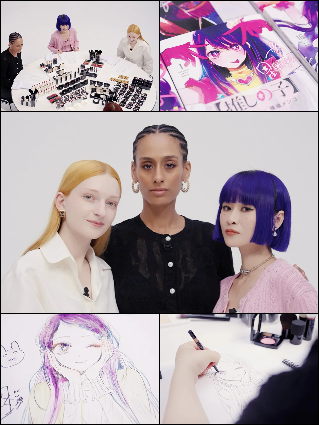 『【推しの子】』作画・横槍メンゴさんと【シャネル】コメット コレクティヴのコラボレーションが実現！