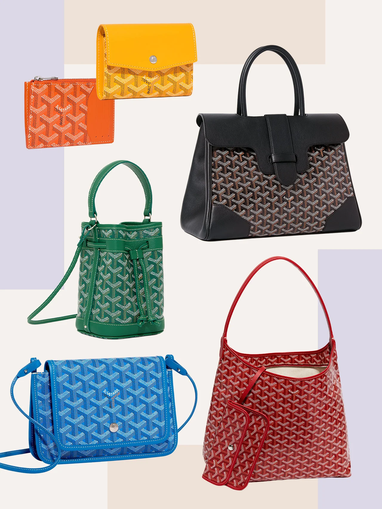 【ゴヤール】の人気アイテム８選｜「アンジュミニポーチ」など、長く愛用したいバッグやスモールレザーグッズを厳選！