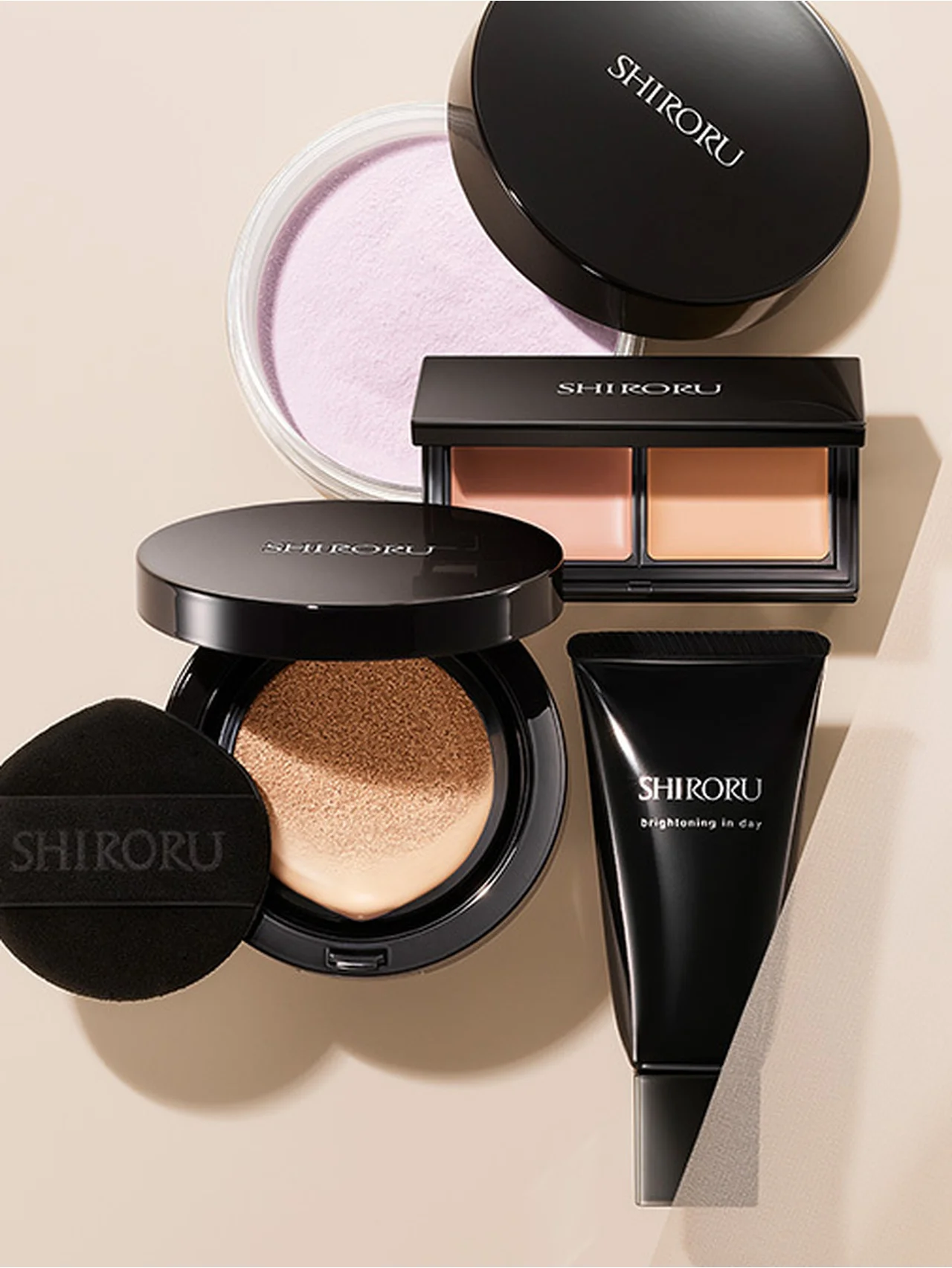 【SHIRORU】ベースメイクがついに誕生！ 素肌に雪のような透明感を宿す4アイテムが登場