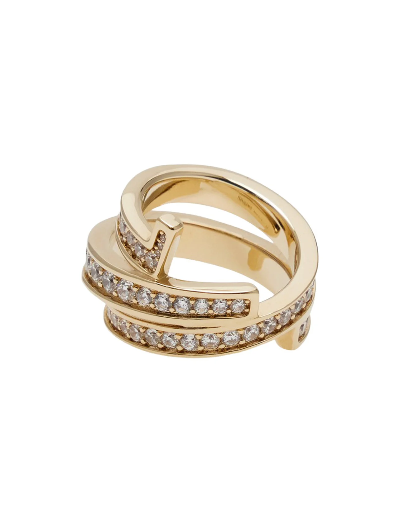 ニットの厚みと好バランス。【フェラガモ】のガンチーニリング vol.1219