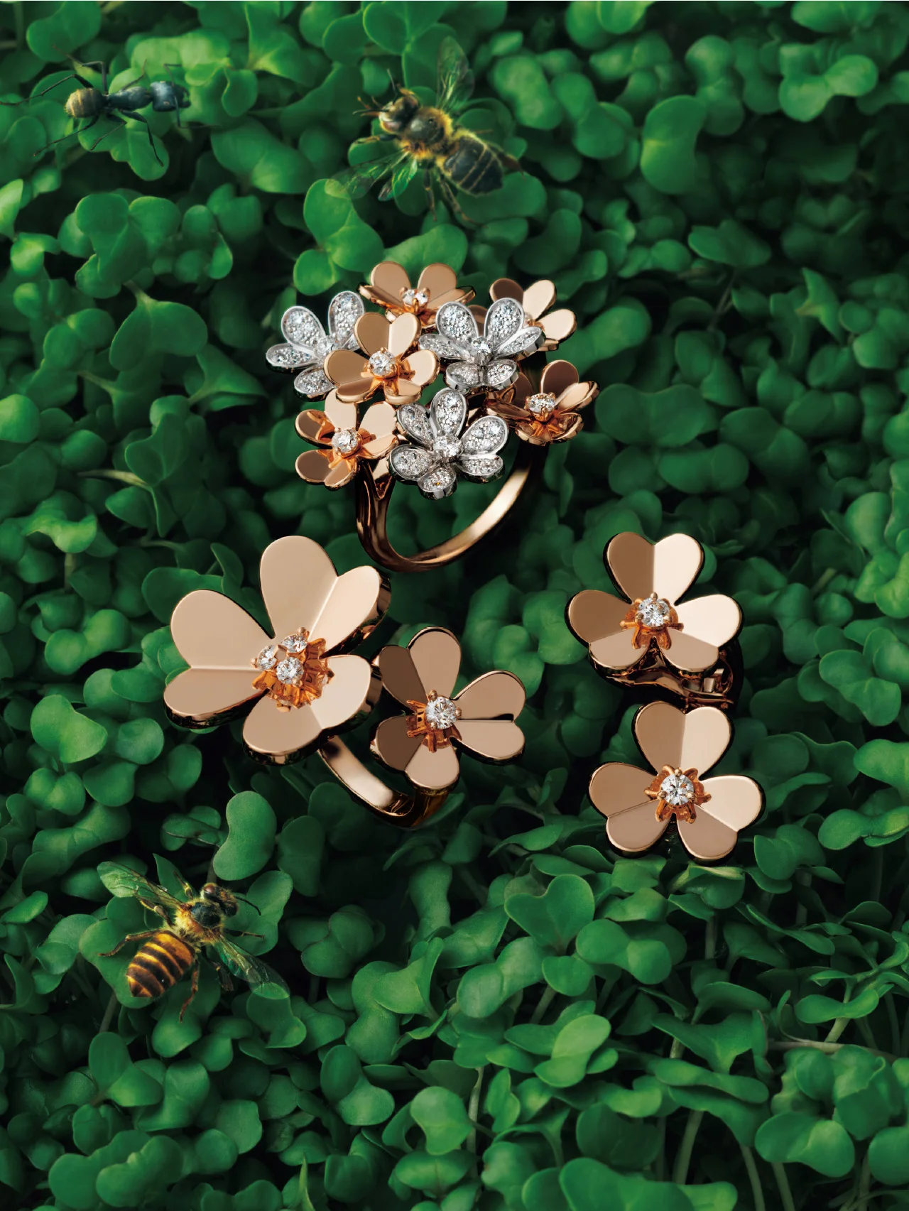 【ヴァン クリーフ&アーペル】春を告げる”フリヴォル”コレクションの花