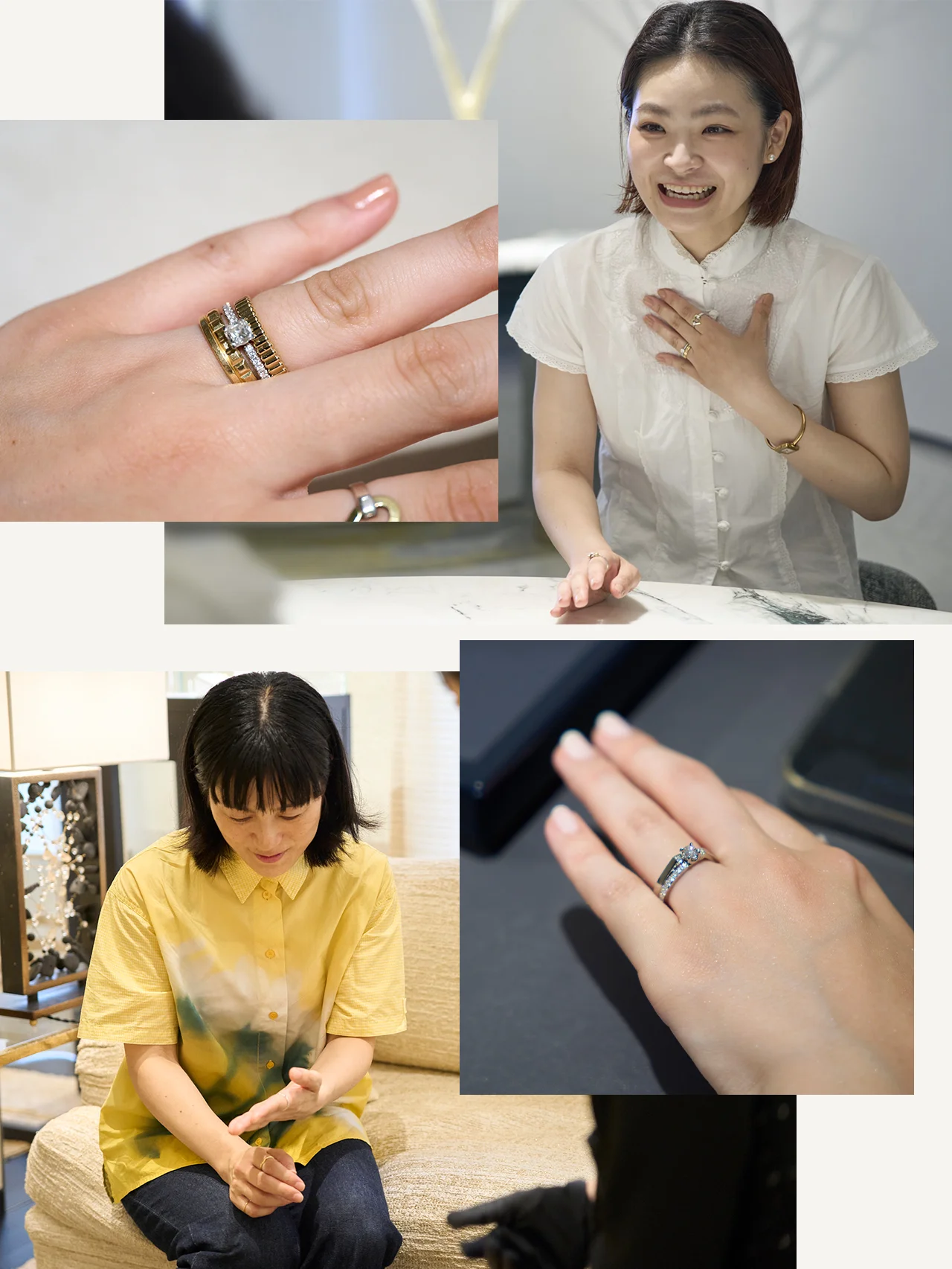 婚約＆結婚指輪をもっと自由に！ 【ブシュロン】【シャネル】【レポシ】で3人のエディターが“自分のためのリング”を探してみた