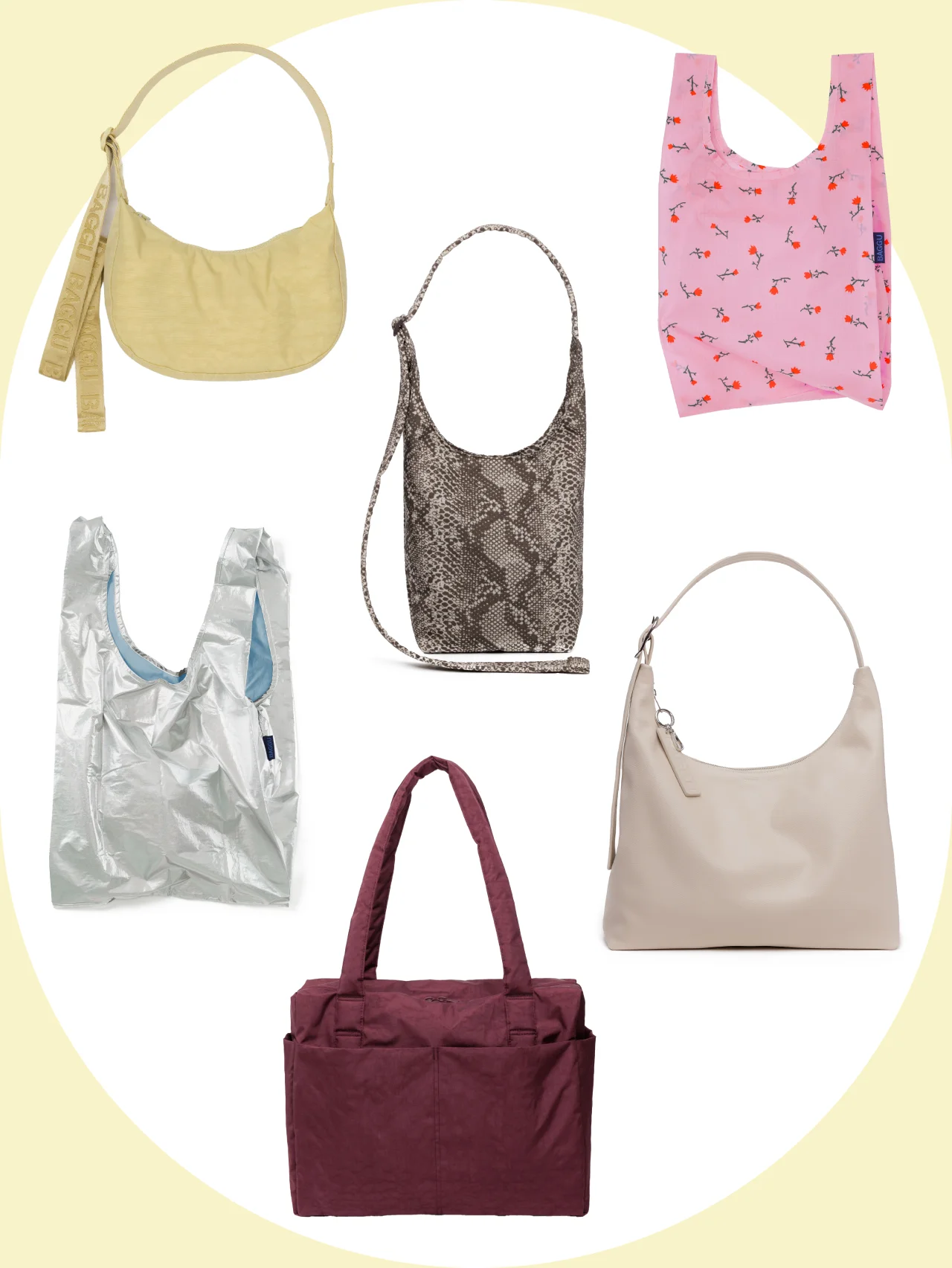 【BAGGU(バグゥ)】のバッグ6選。エコバッグの新色や話題のトラベルバッグなど、日常を彩るアイテムをチェック
